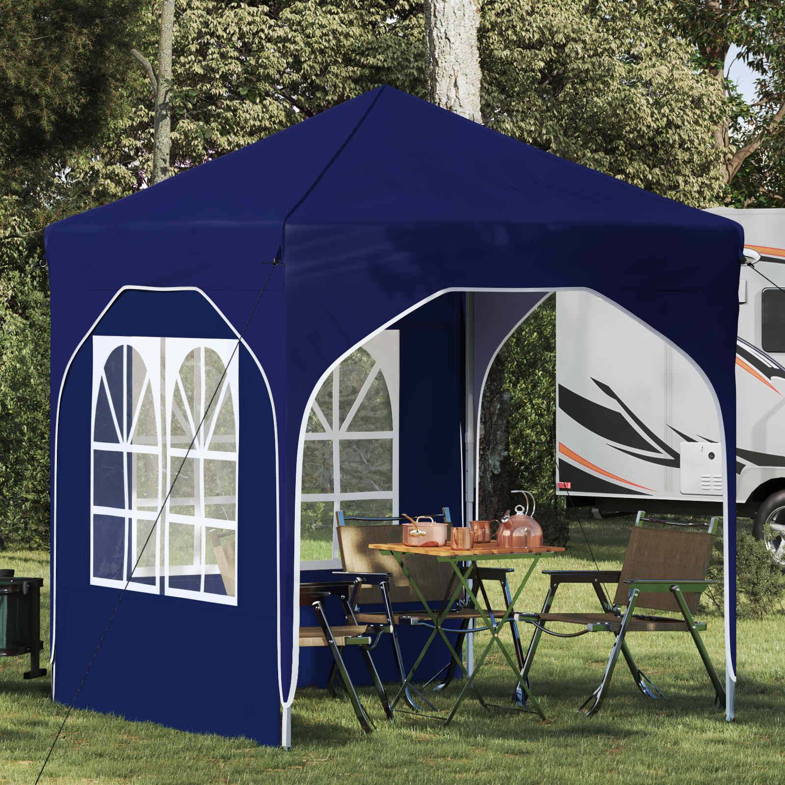 vidaXL Pop-up Partyzelt 192 x 192 x 245 cm Blau