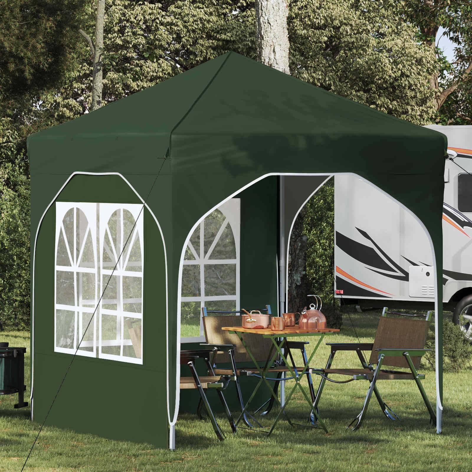 vidaXL Pop-up Partyzelt 192 x 192 x 245 cm Grün