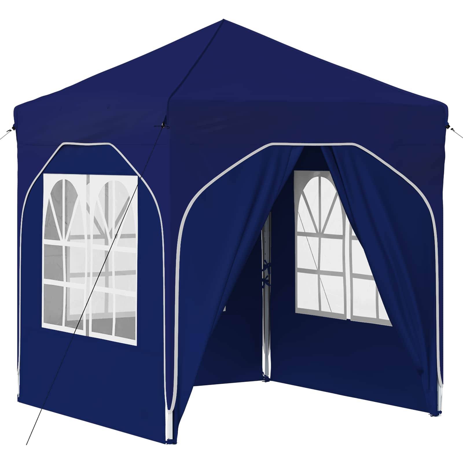 vidaXL Pop-up Partyzelt 192 x 192 x 245 cm Blau