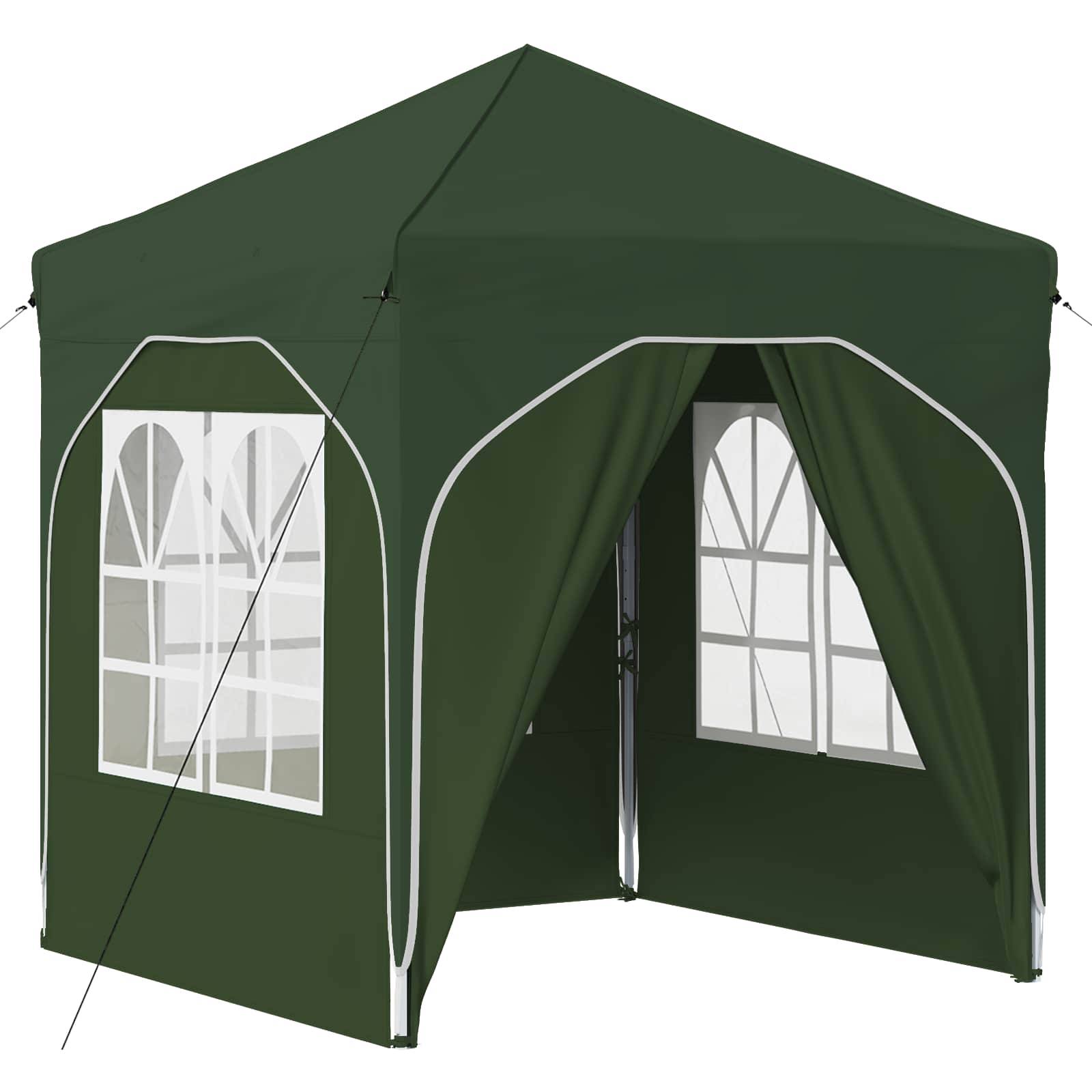 vidaXL Pop-up Partyzelt 192 x 192 x 245 cm Grün