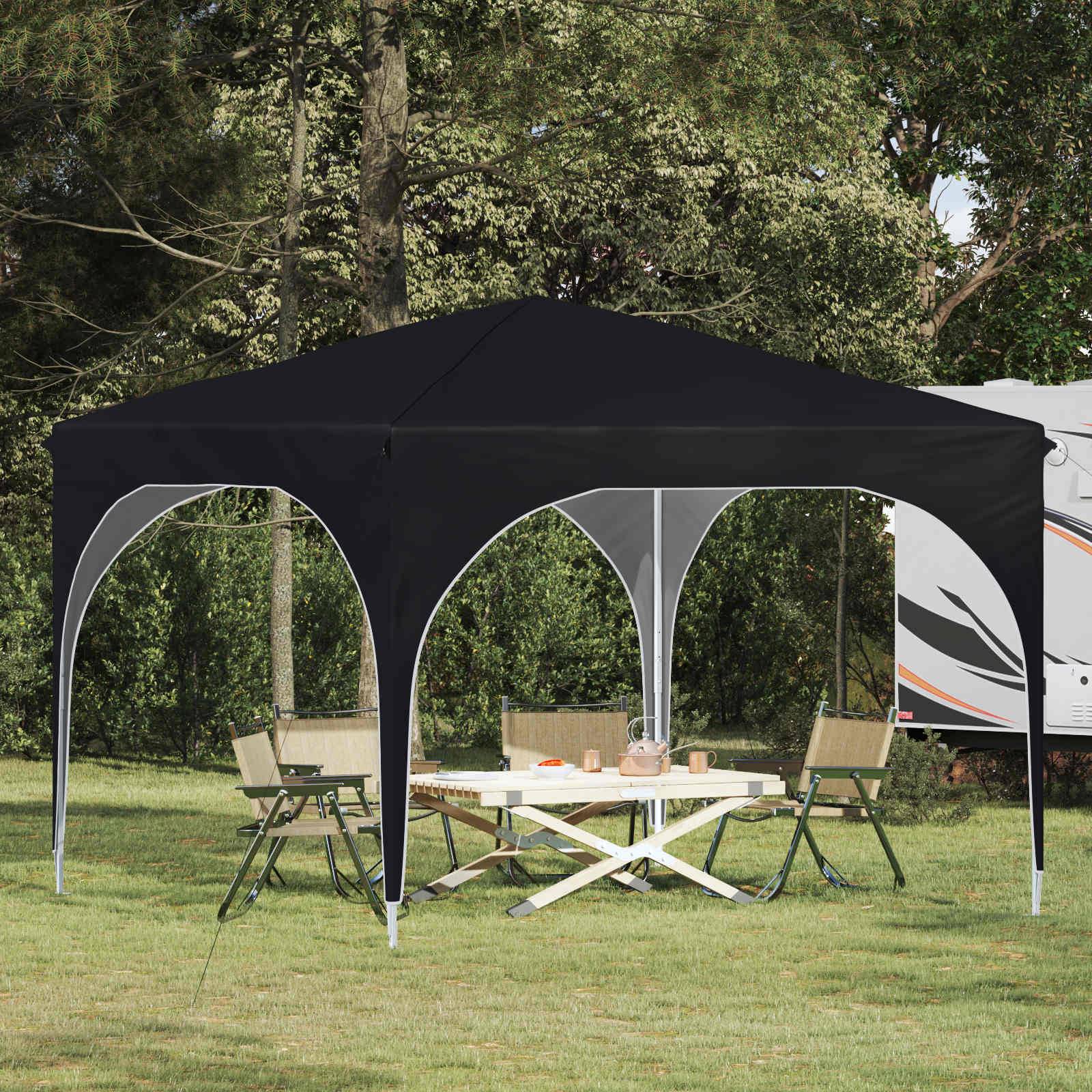 vidaXL Pop-up Partyzelt 290 x 290 x 245 cm Antrazit