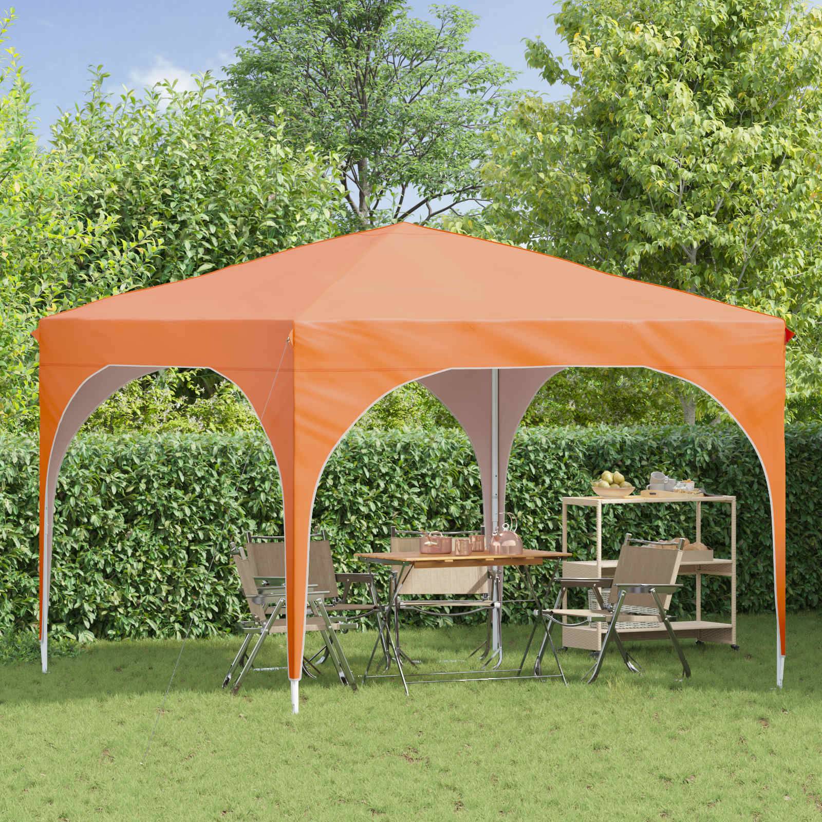 vidaXL Pop-up Partyzelt 290 x 290 x 245 cm Orange