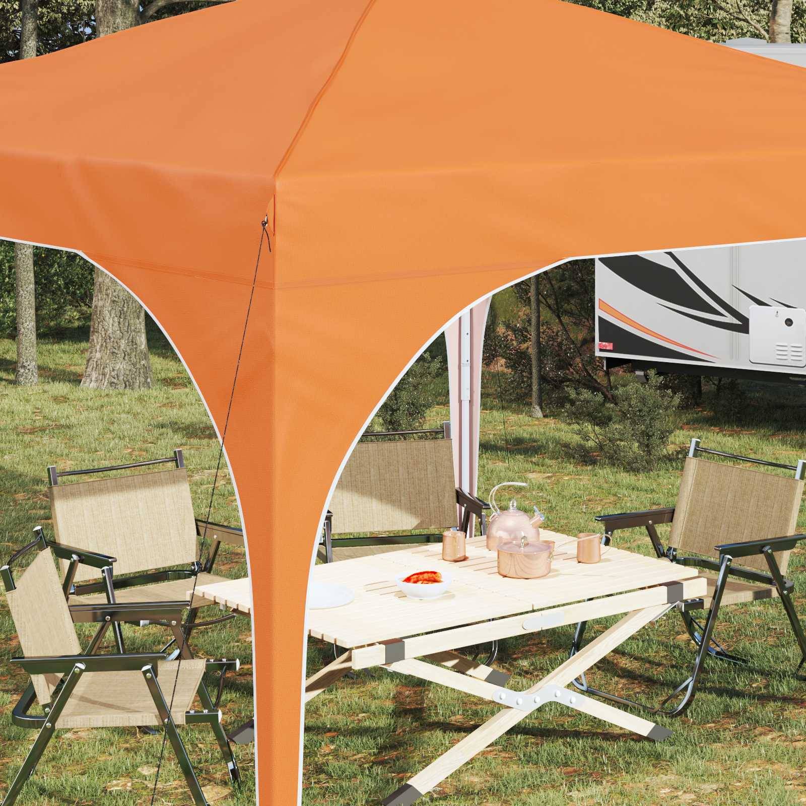 vidaXL Pop-up Partyzelt 290 x 290 x 245 cm Orange