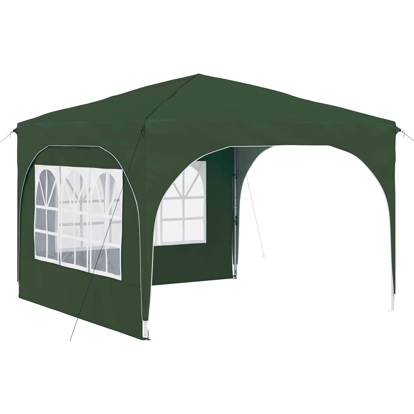 vidaXL Pop-up Partyzelt 290 x 290 x 245 cm Grün
