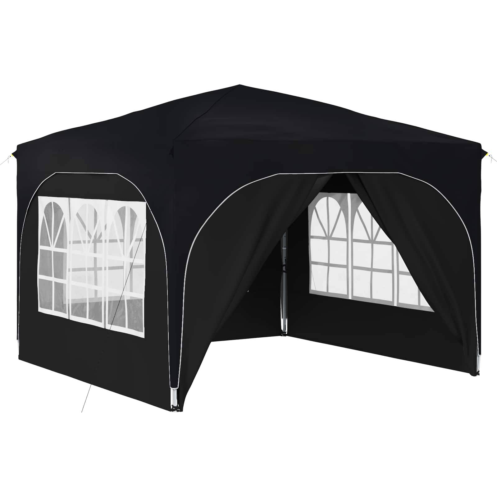 vidaXL Pop-up Partyzelt 290 x 290 x 245 cm Antrazit