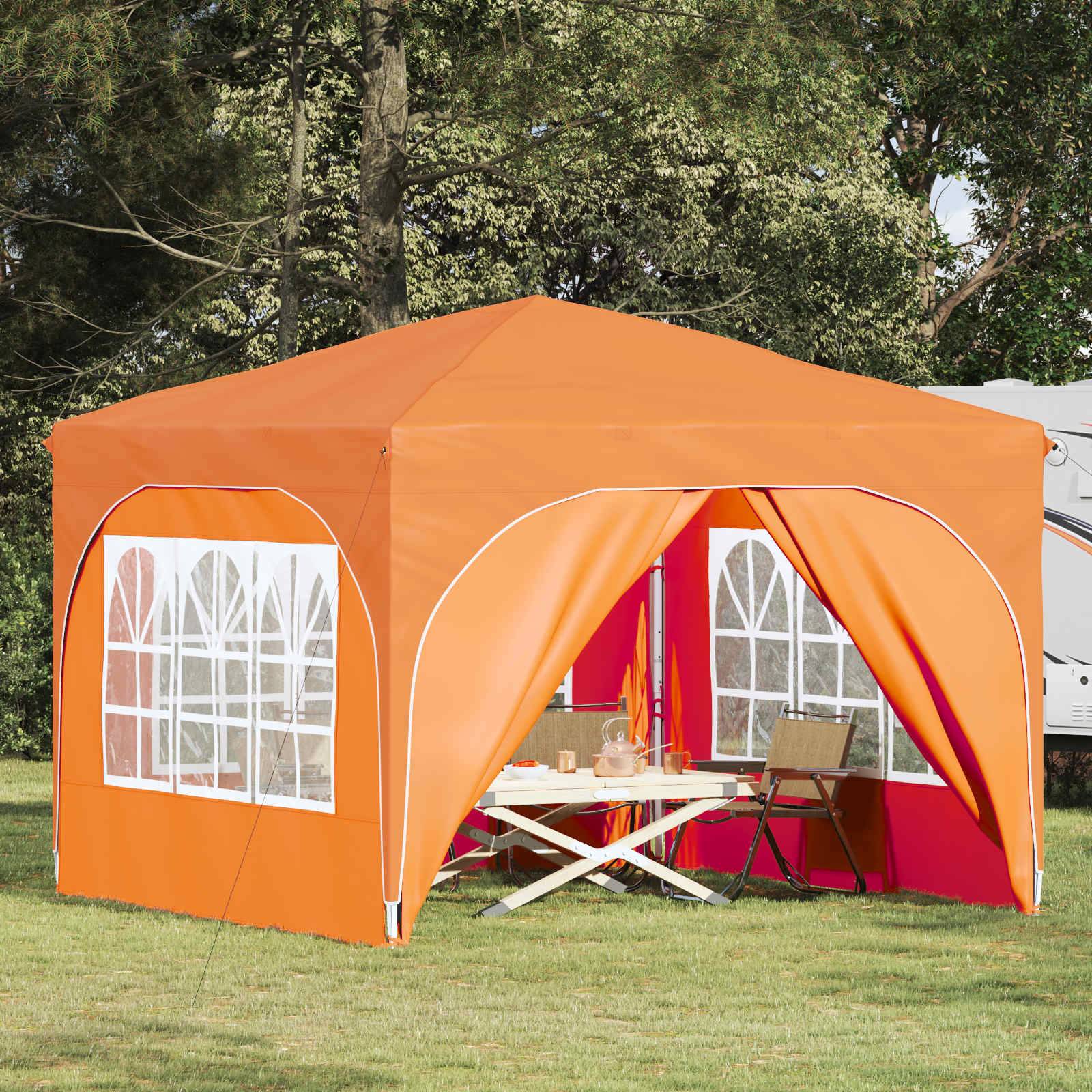 vidaXL Pop-up Partyzelt 290 x 290 x 245 cm Orange