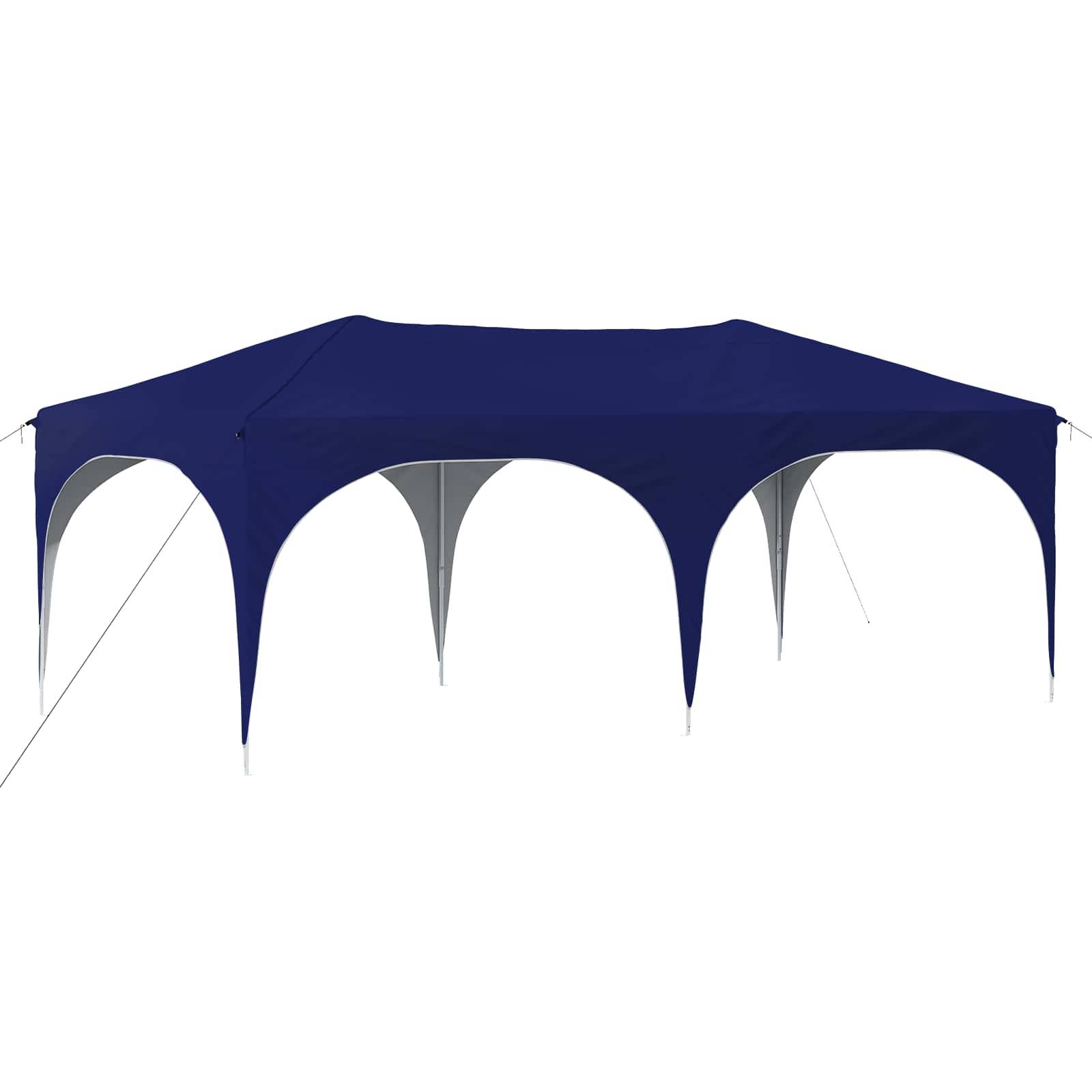 vidaXL Pop-up Partyzelt Blau 575 x 288 x 245 cm Oxford-Stoff