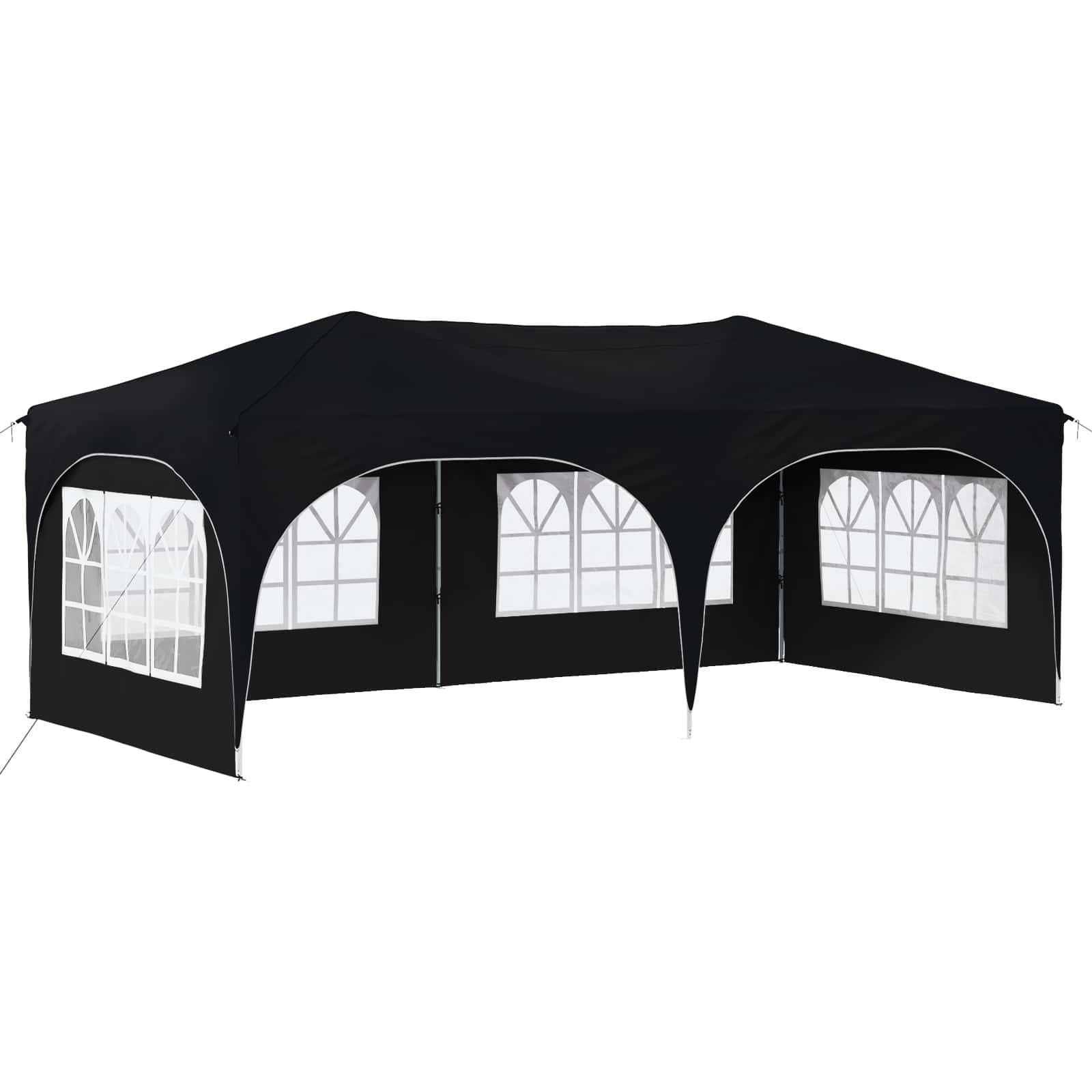 vidaXL Pop-up Partyzelt Anthrazit 575 x 288 x 245 cm Oxford-Stoff