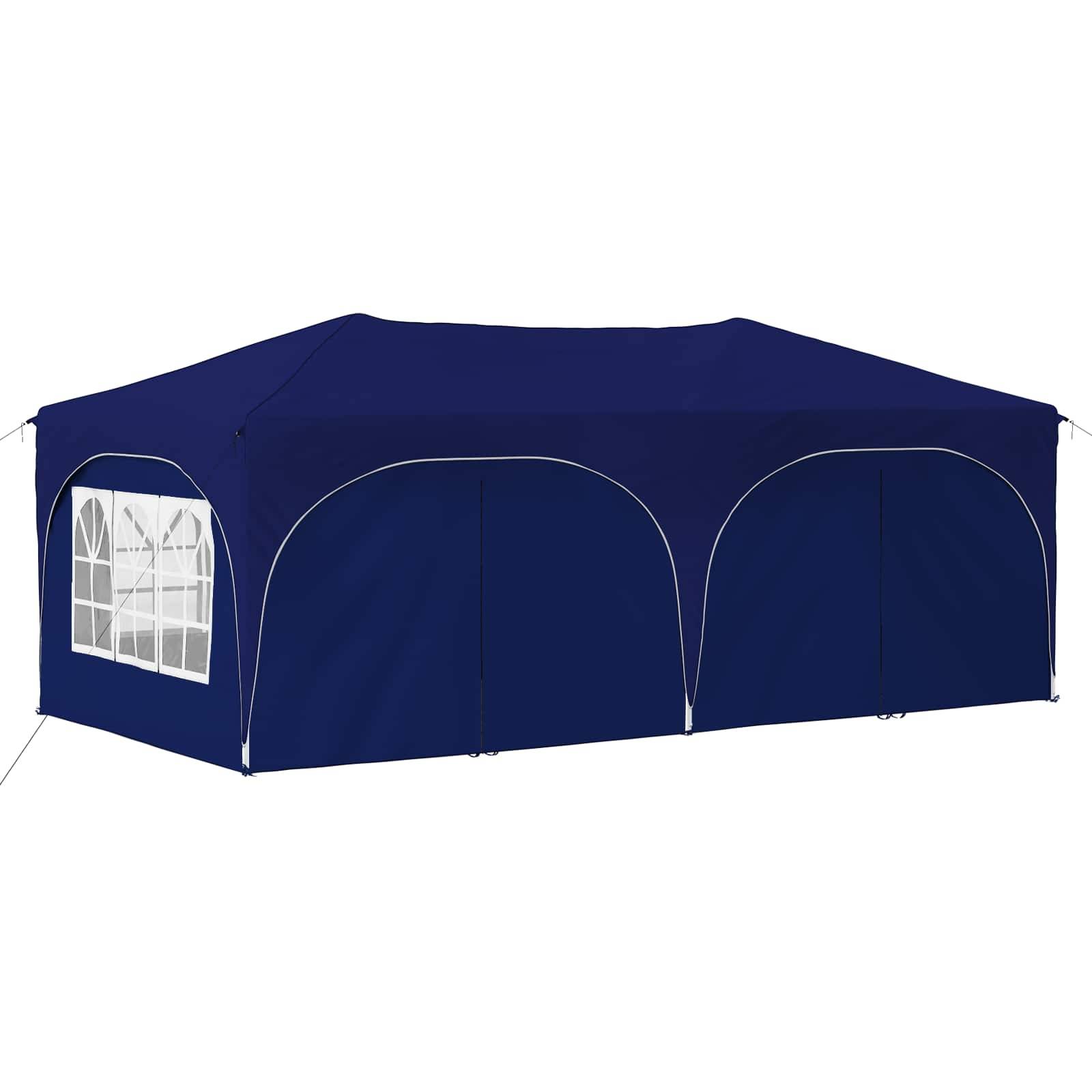 vidaXL Pop-up Partyzelt Blau 575 x 288 x 245 cm Oxford-Stoff