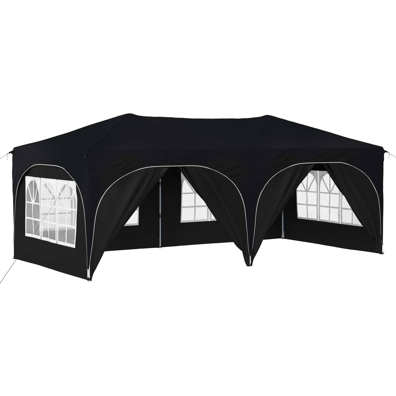 vidaXL Pop-up Partyzelt Anthrazit 575 x 288 x 245 cm Oxford-Stoff