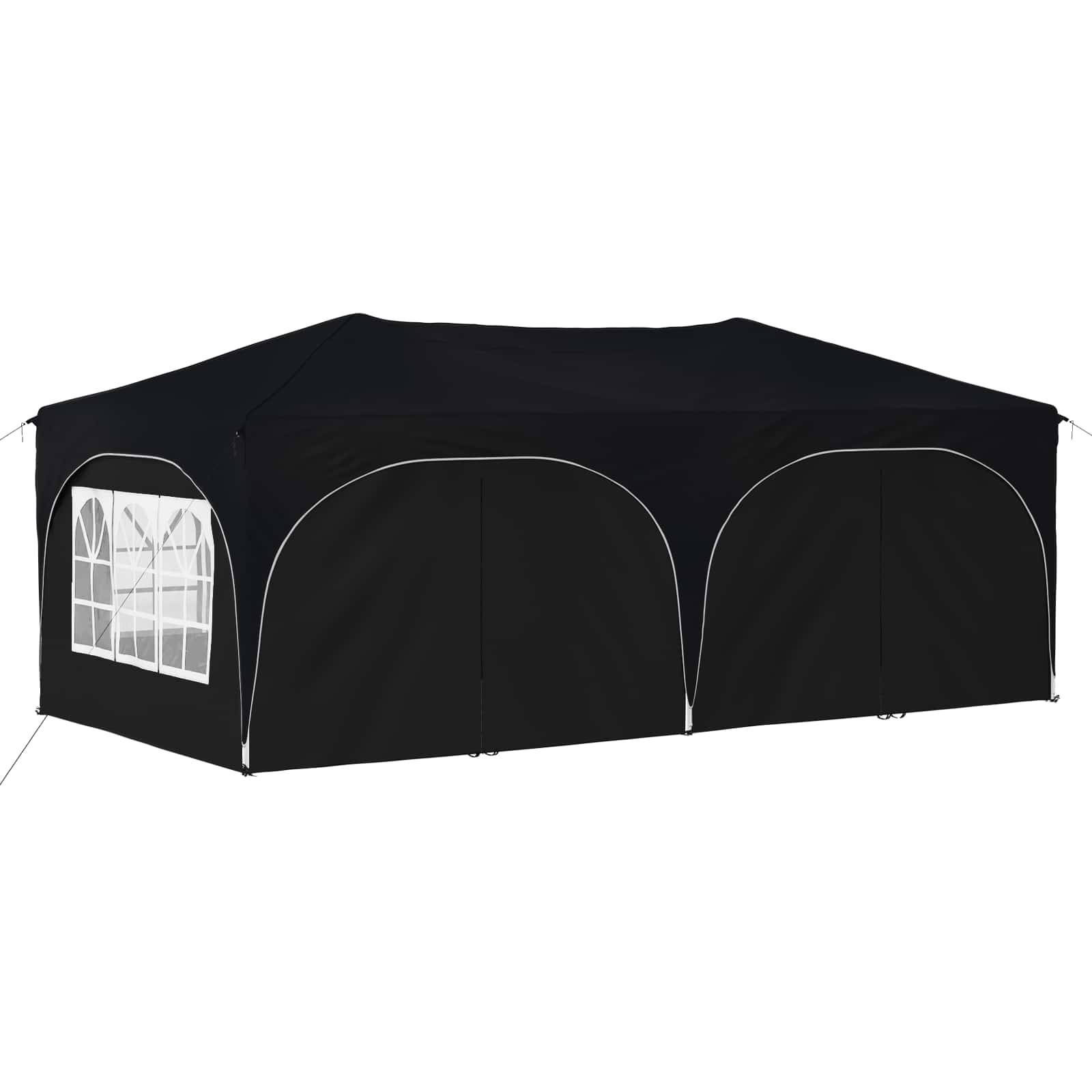 vidaXL Pop-up Partyzelt Anthrazit 575 x 288 x 245 cm Oxford-Stoff