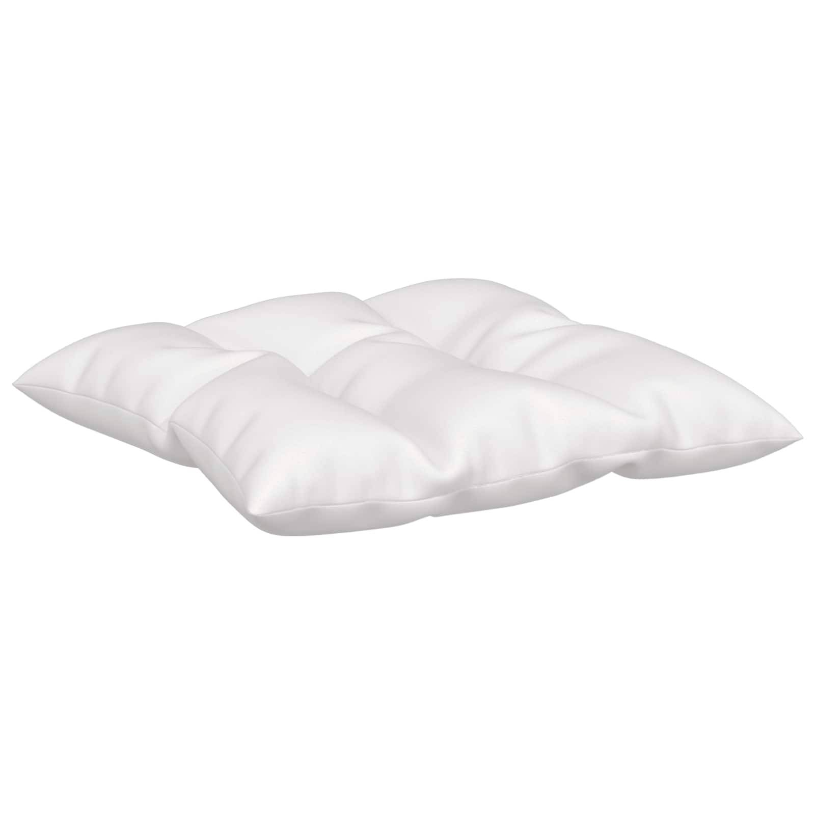 vidaXL Haustier-Tipi mit Kissen Weiß 60 x 60 x 70 cm Polyester