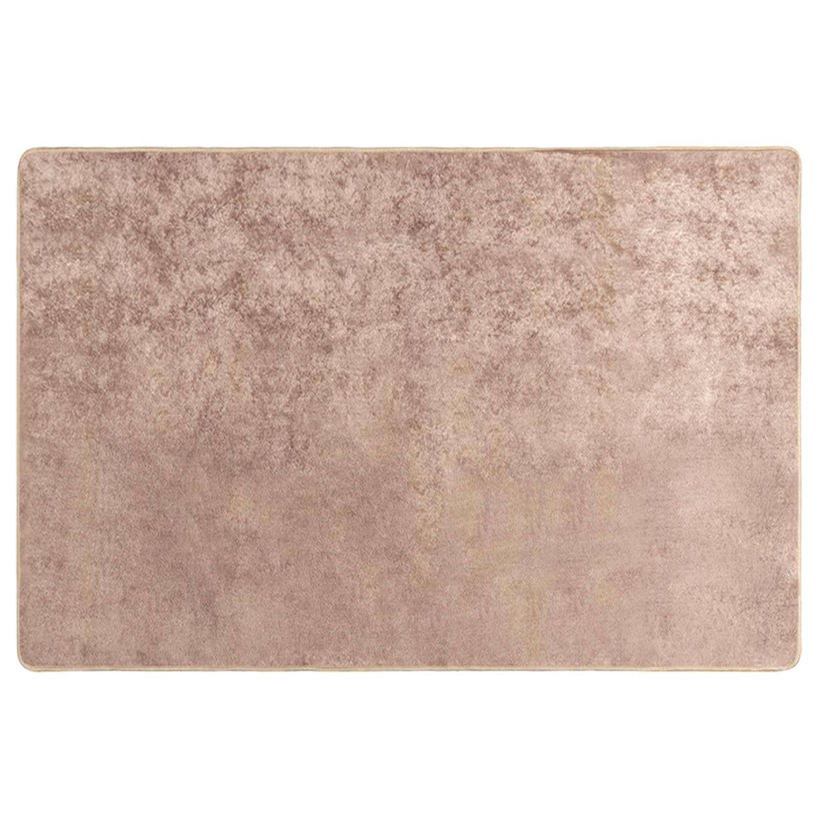 vidaXL Teppichläufer MARSA Sand 100 x 150 cm Polyester und PVC