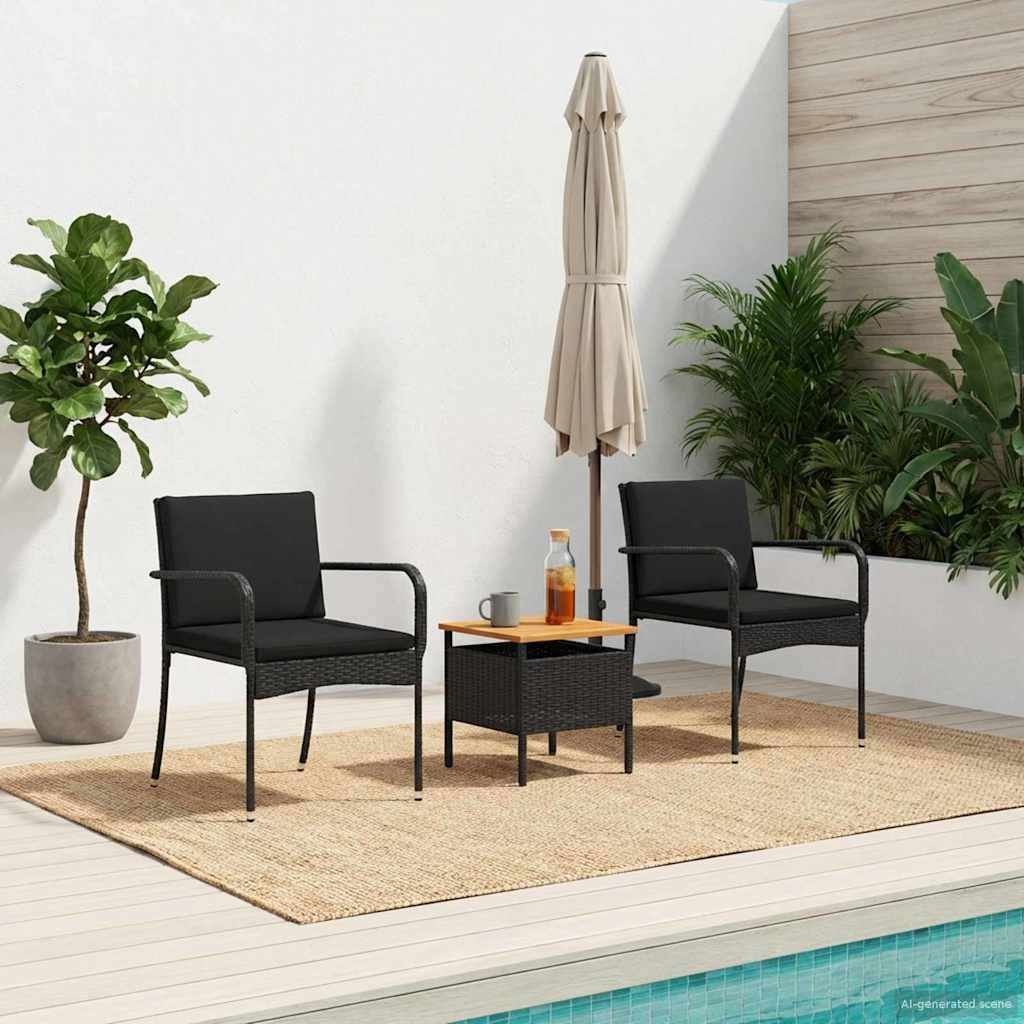 vidaXL Garten Set mit Kissen Stahl
