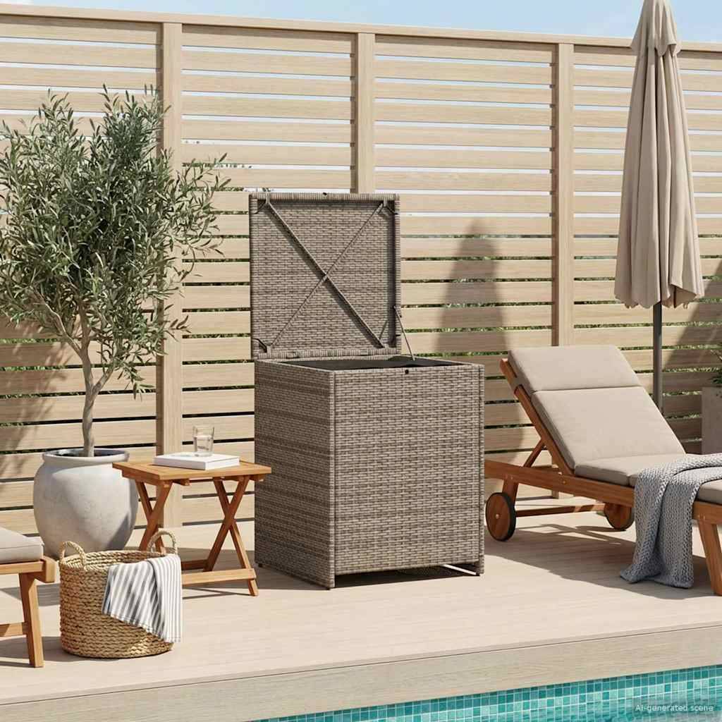 vidaXL Kissenbox 55 x 55 x 69 cm Stahl