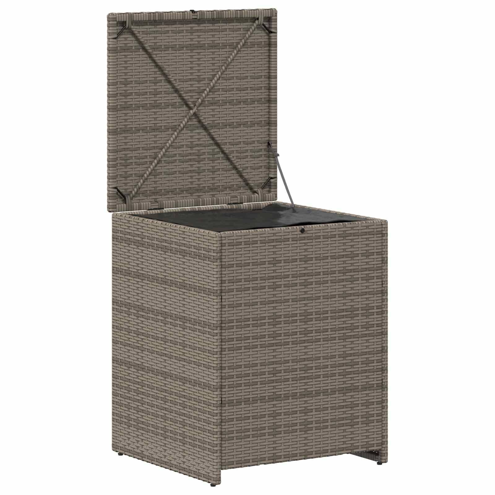 vidaXL Kissenbox 55 x 55 x 69 cm Stahl