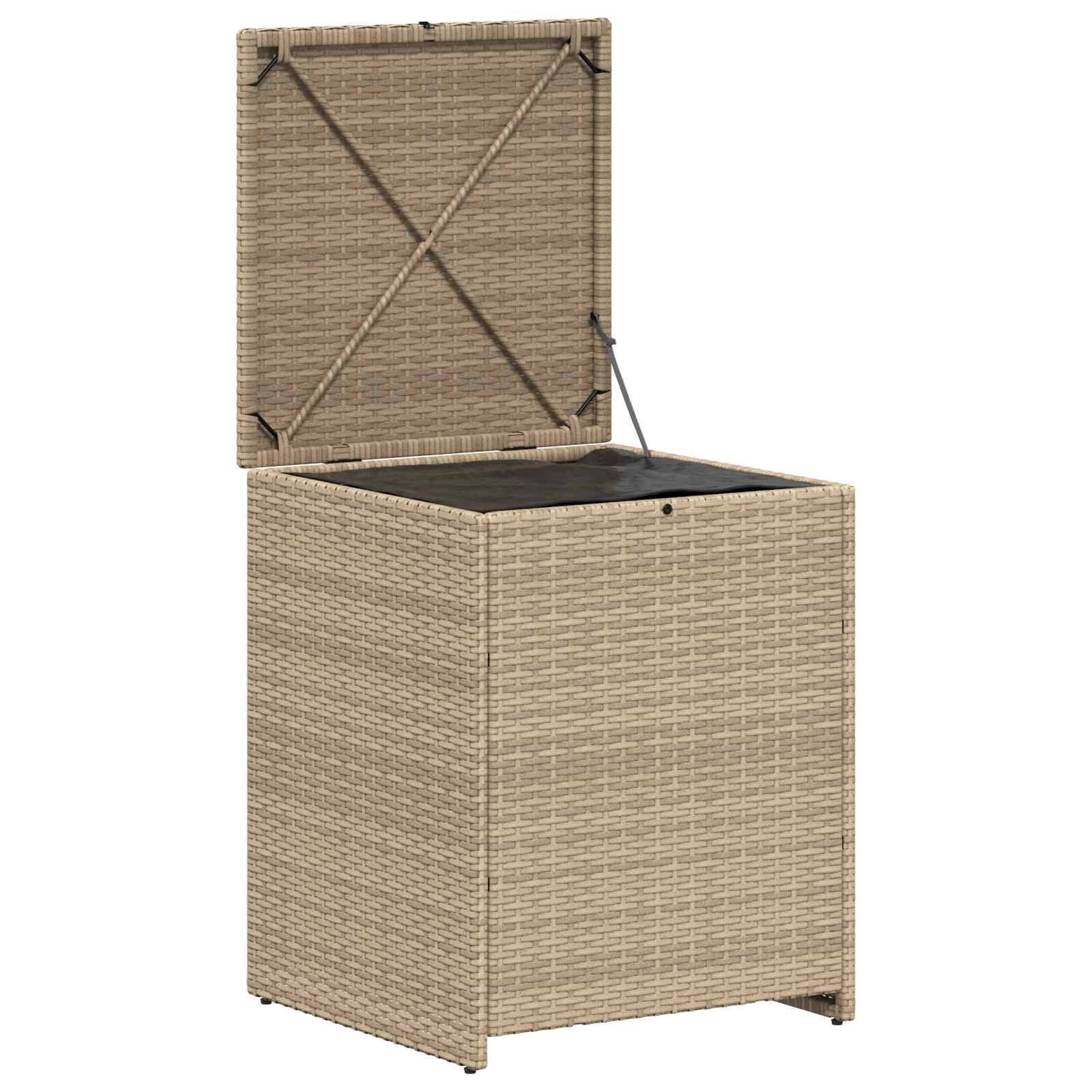 vidaXL Kissenbox 55 x 55 x 69 cm Stahl