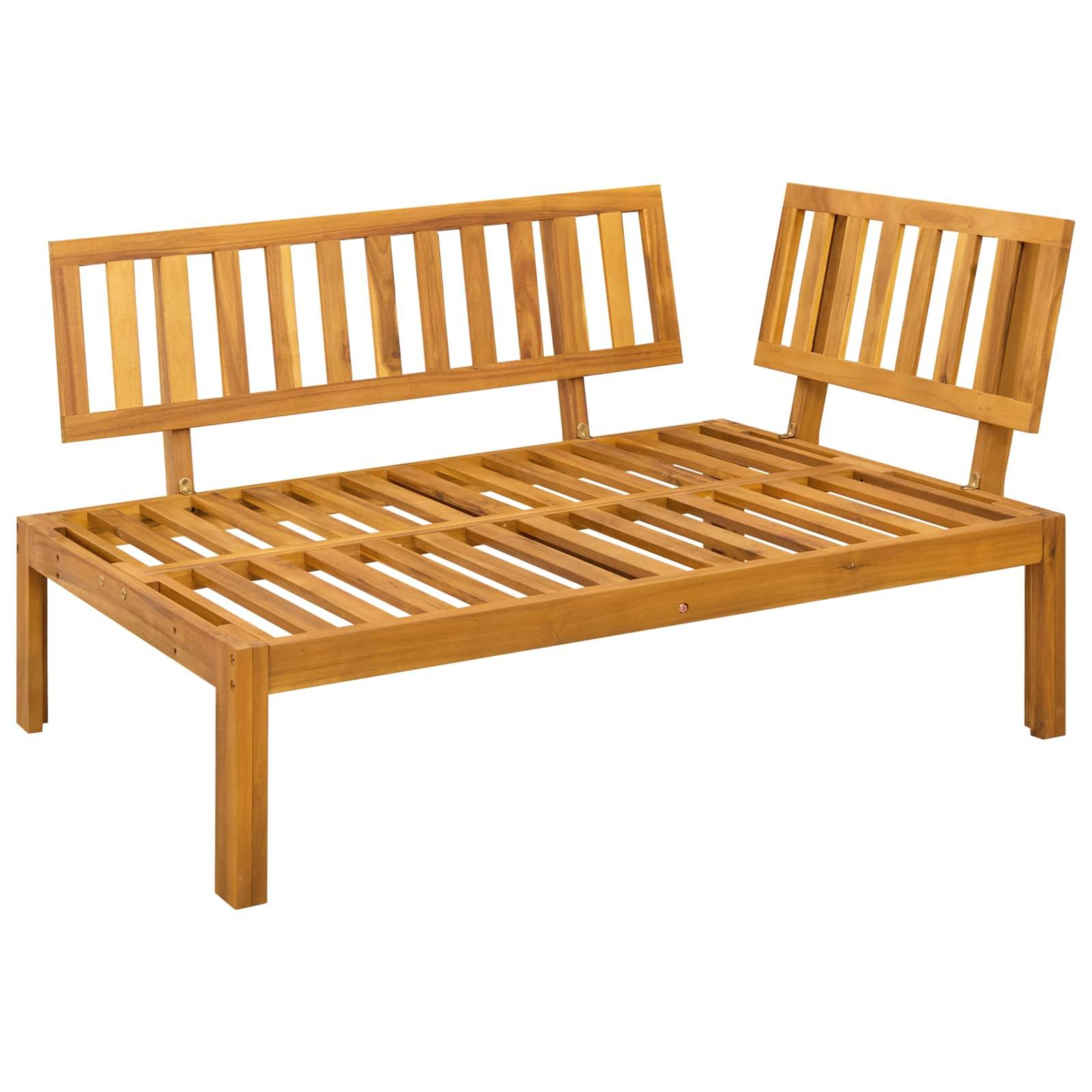 vidaXL 132 x 92 x 82 cm Akazienholz