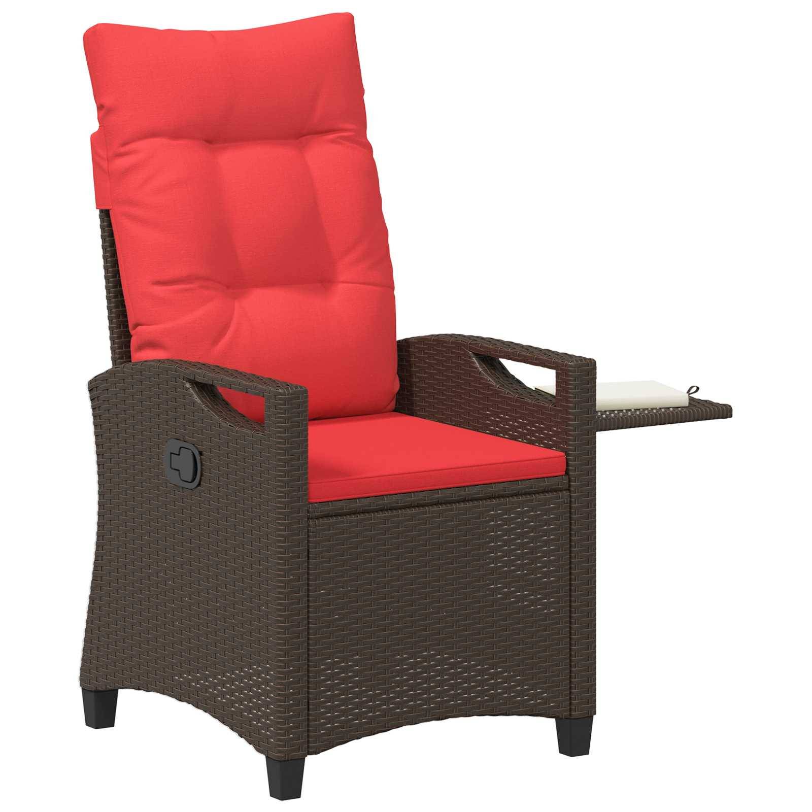vidaXL Verstellbarer Gartenstuhl 56 x 60 x 112 cm Stahl