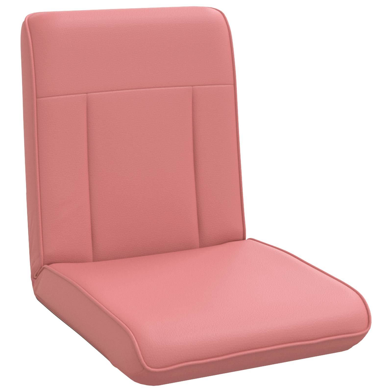 vidaXL Bodenstuhl Rosa 50 x 73 x 60 cm Kunstleder