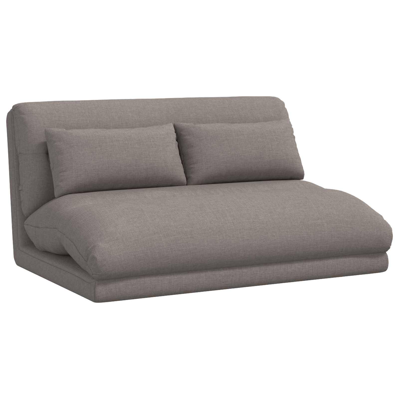 vidaXL Bodenstuhl Taupe 110 x 82 x 55 cm Stoff