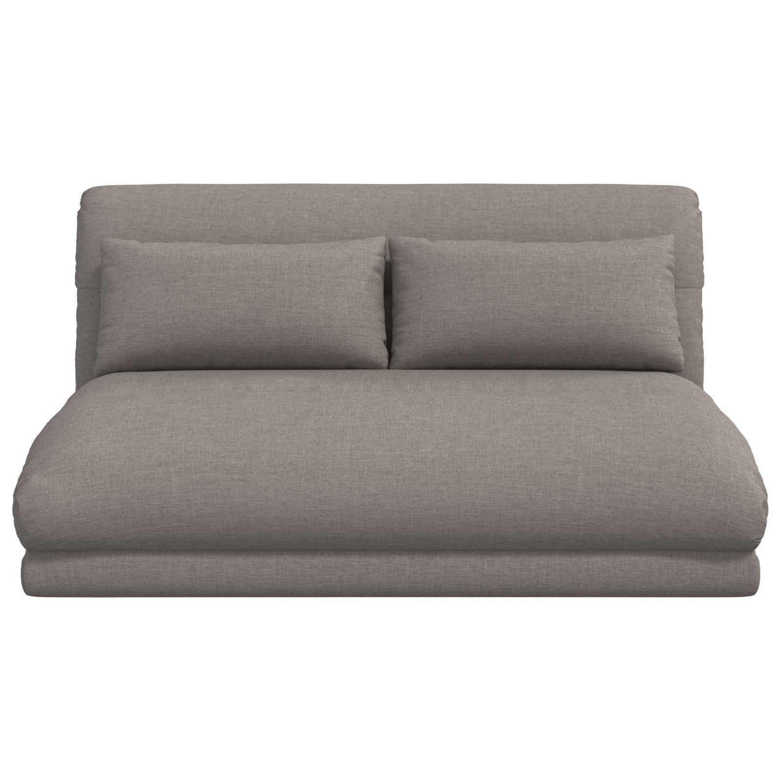 vidaXL Bodenstuhl Taupe 110 x 82 x 55 cm Stoff