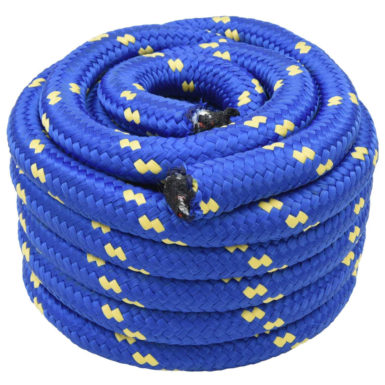 vidaXL Bootsseil Blau PP