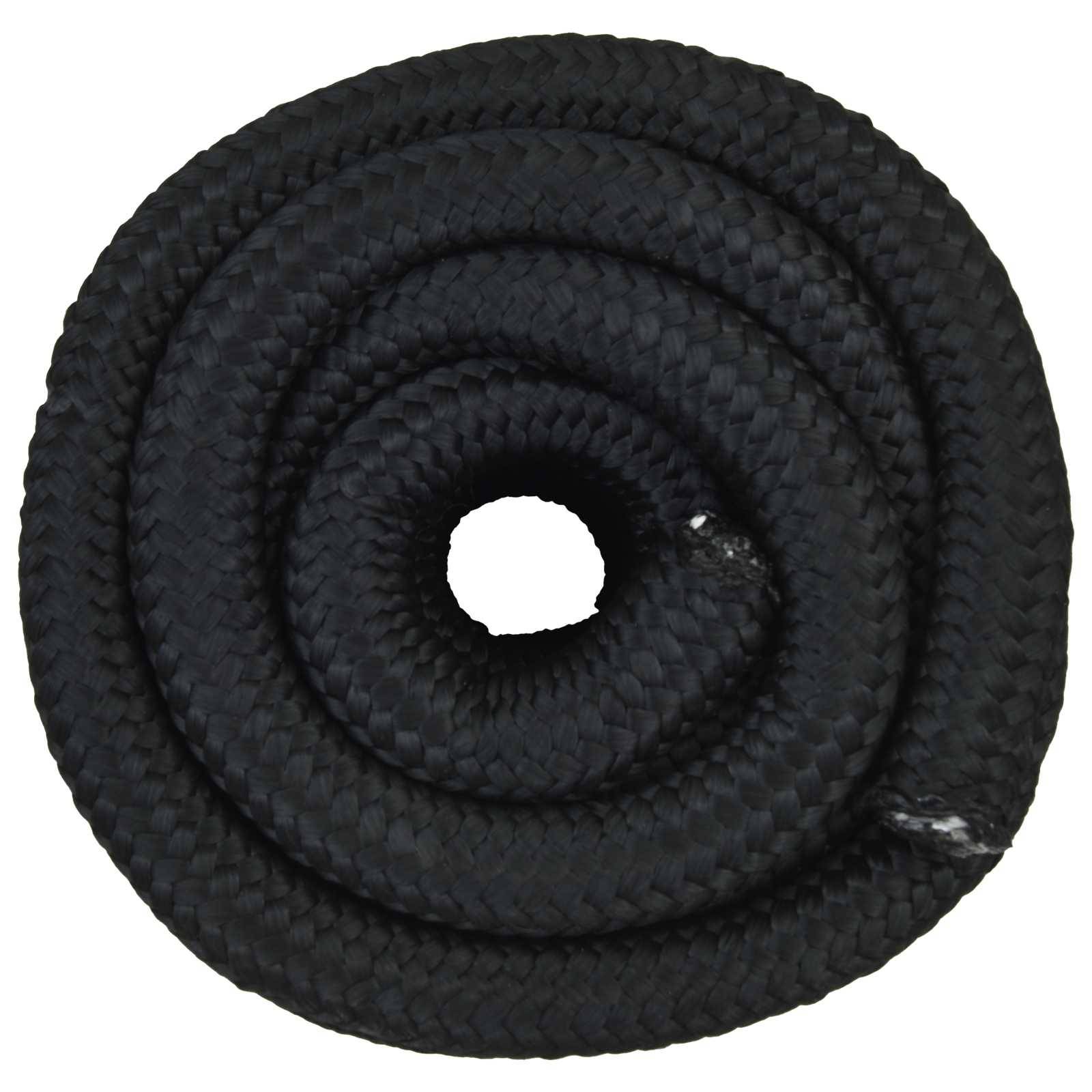 vidaXL Bootsseil 6 mm 5 m Schwarz