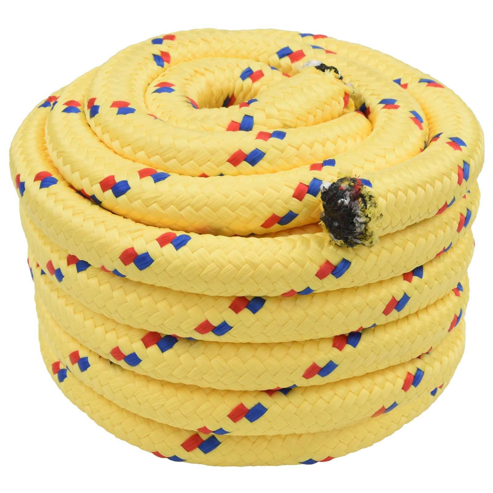 vidaXL Bootsseil 5 mm 25 m Gelb