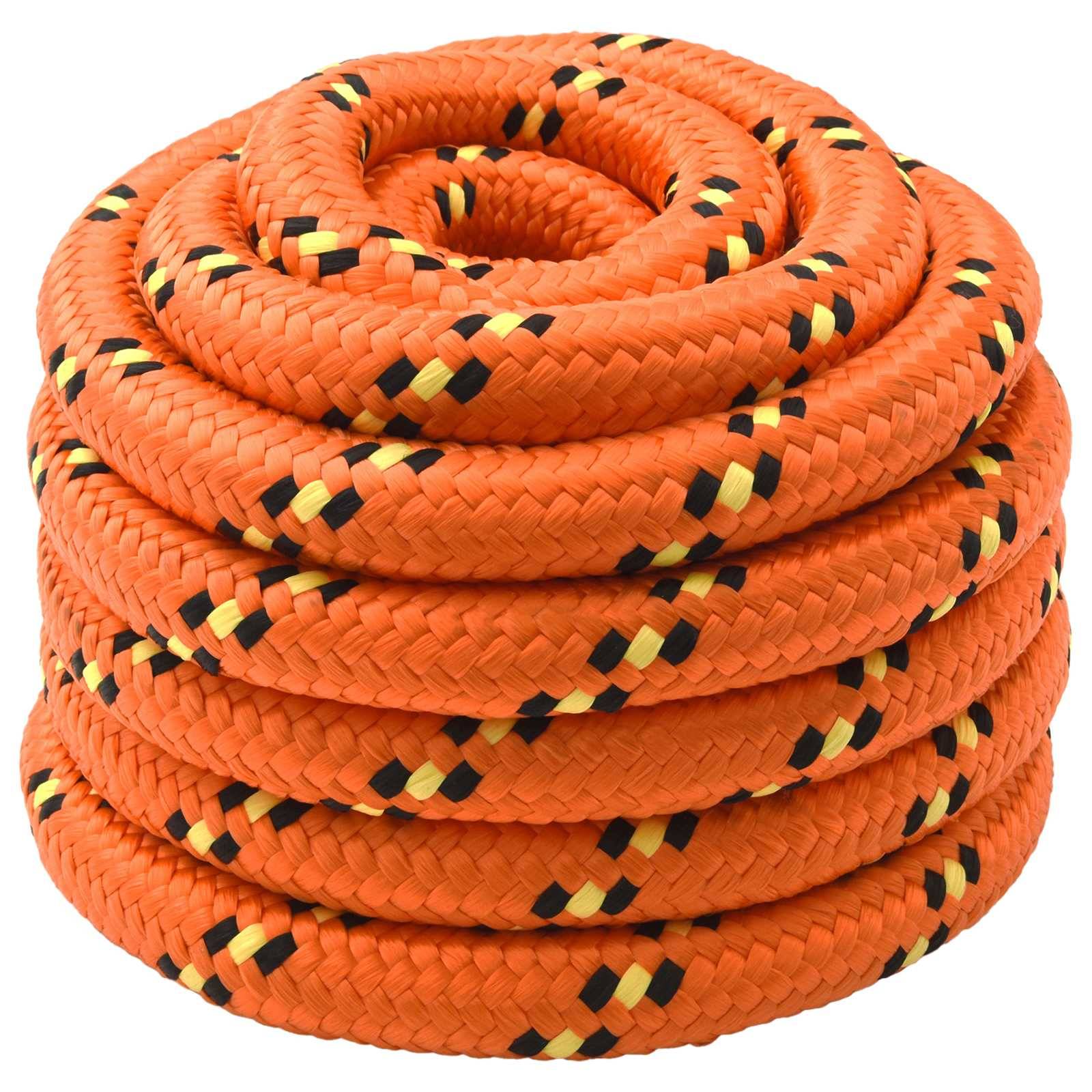 vidaXL Bootsseil 4 mm 5 m Orange