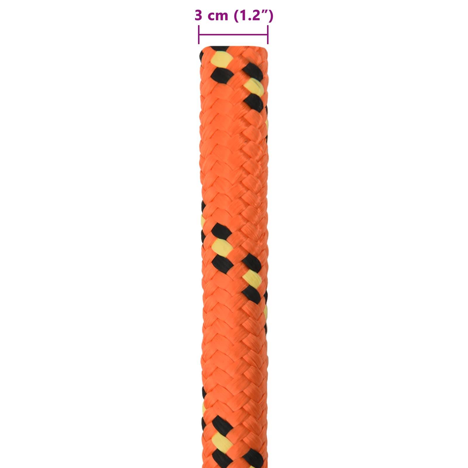 vidaXL Bootsseil Orange PP