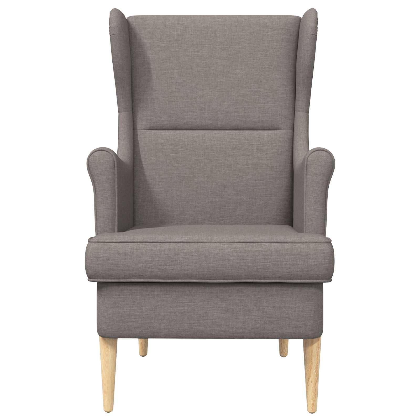 vidaXL Sessel Taupe Stoff