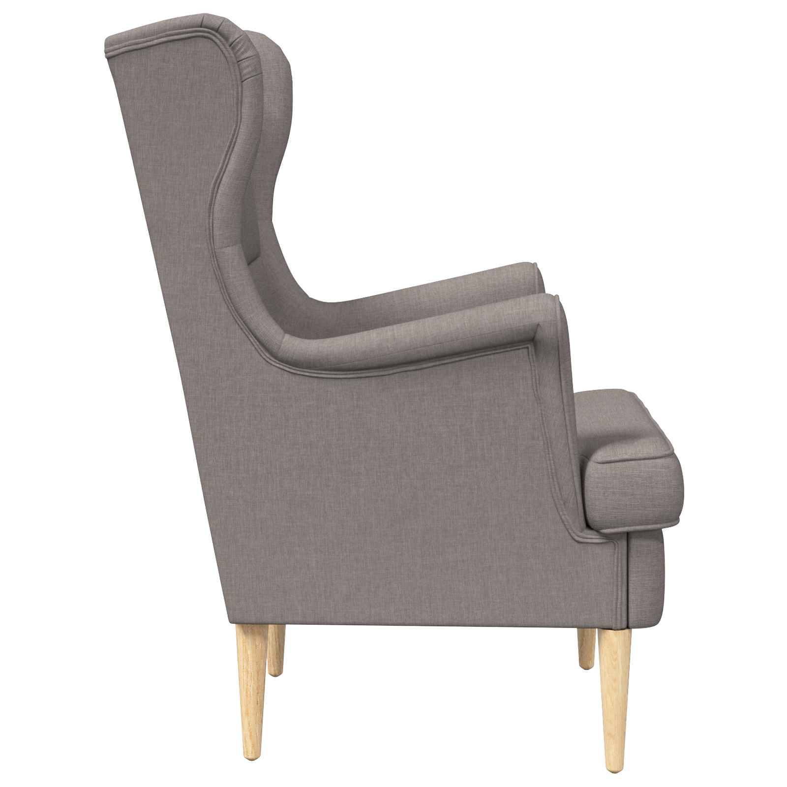 vidaXL Sessel Taupe Stoff