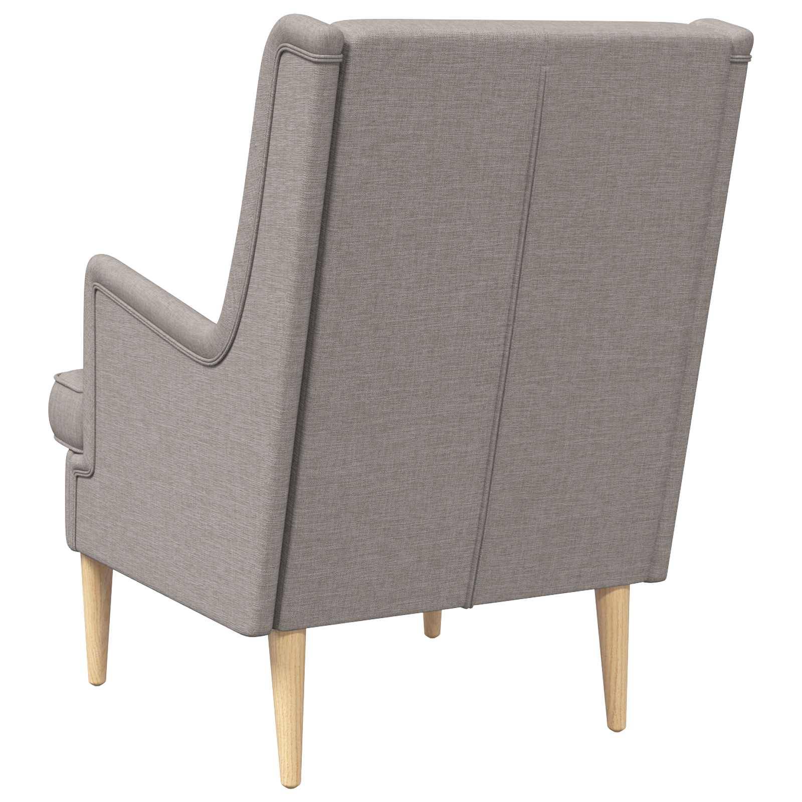 vidaXL Sessel Taupe Stoff