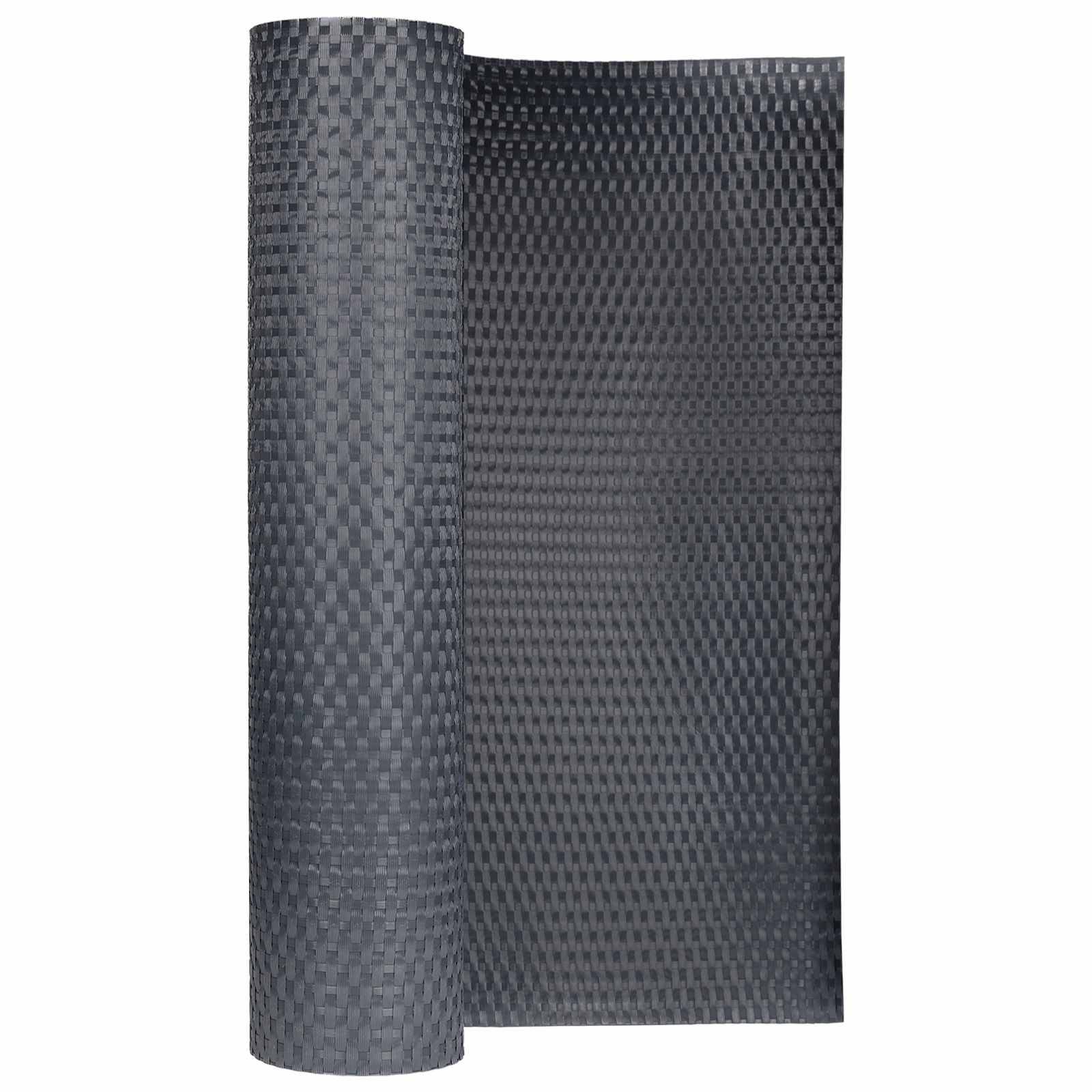 vidaXL Balkonsichtschutz Dunkelgrau 300 x 80 cm Poly-Rattan