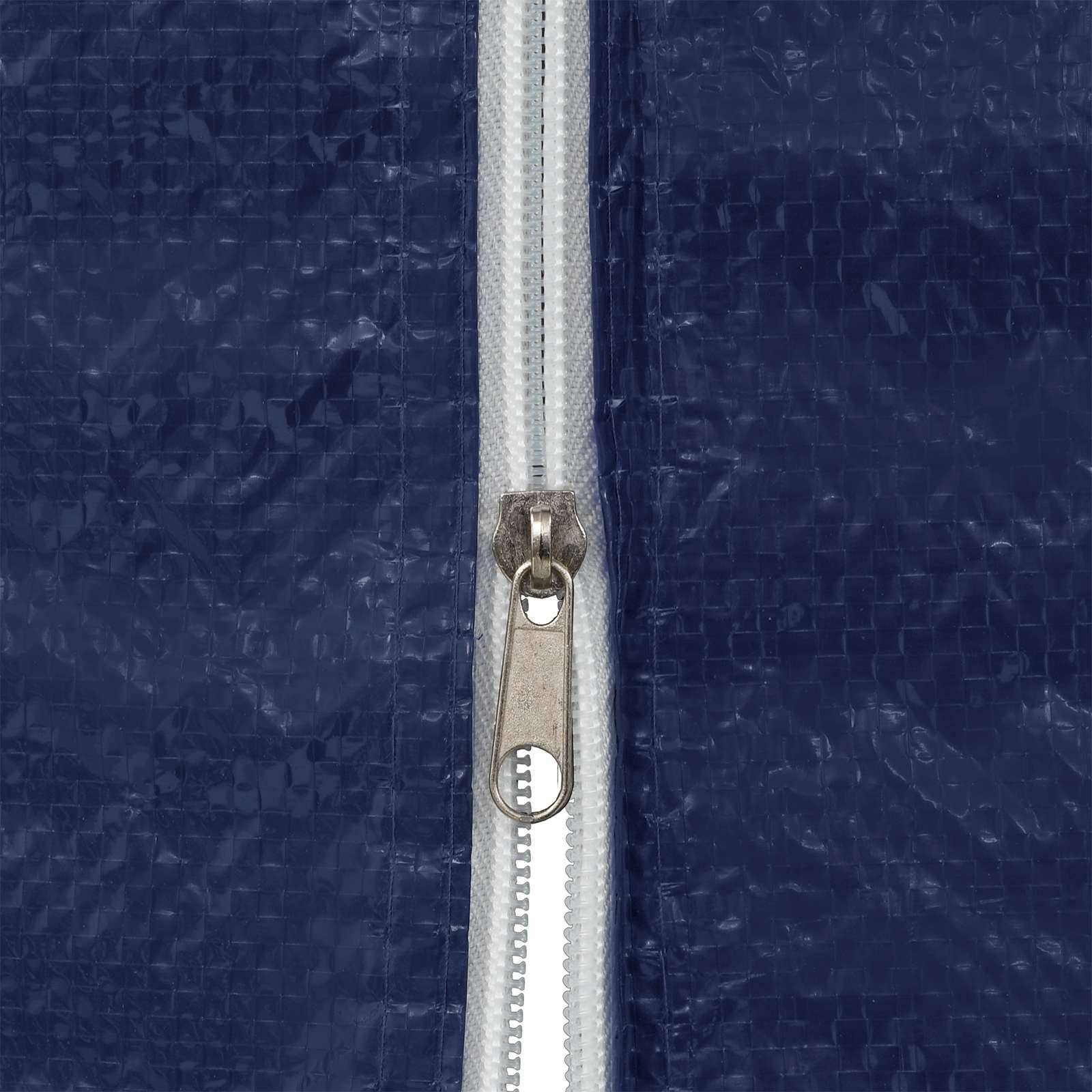 vidaXL Party Zelt Seitenteil 2 pcs Blau 200 x 195 cm PE und Stahl