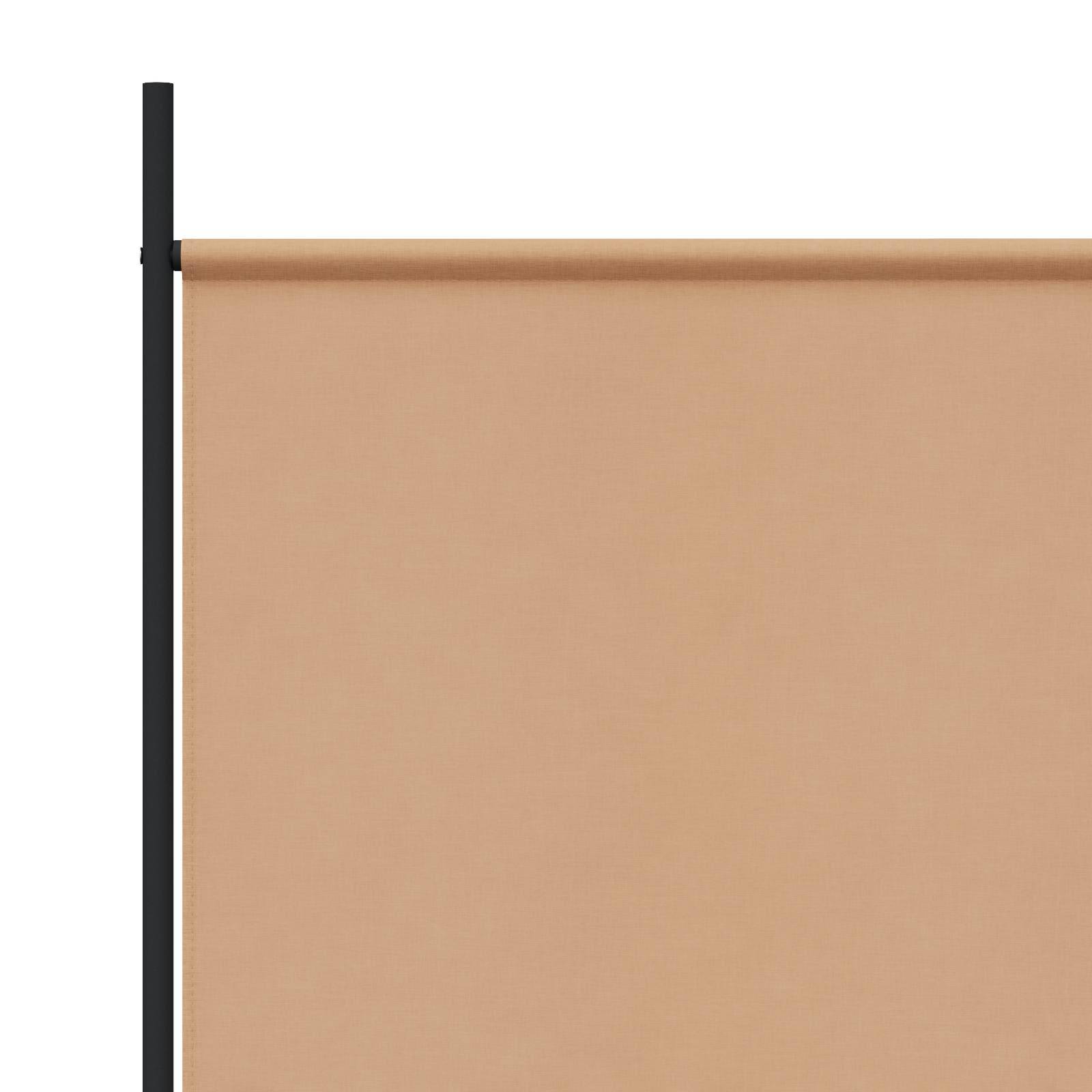 vidaXL Einzel Panel Raumteiler Beige 175 x 180 cm Stoff