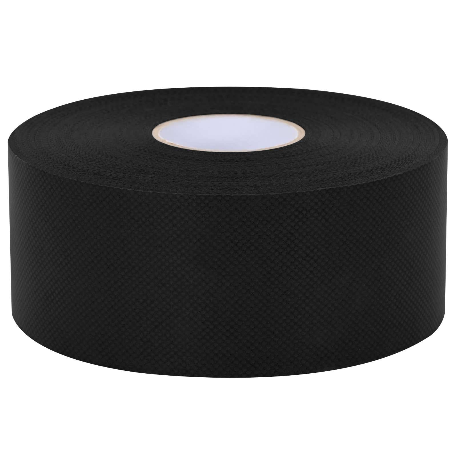 vidaXL Selbstklebendes Kunstrasenband Schwarz 20 x 0,05 cm Vliesstoff