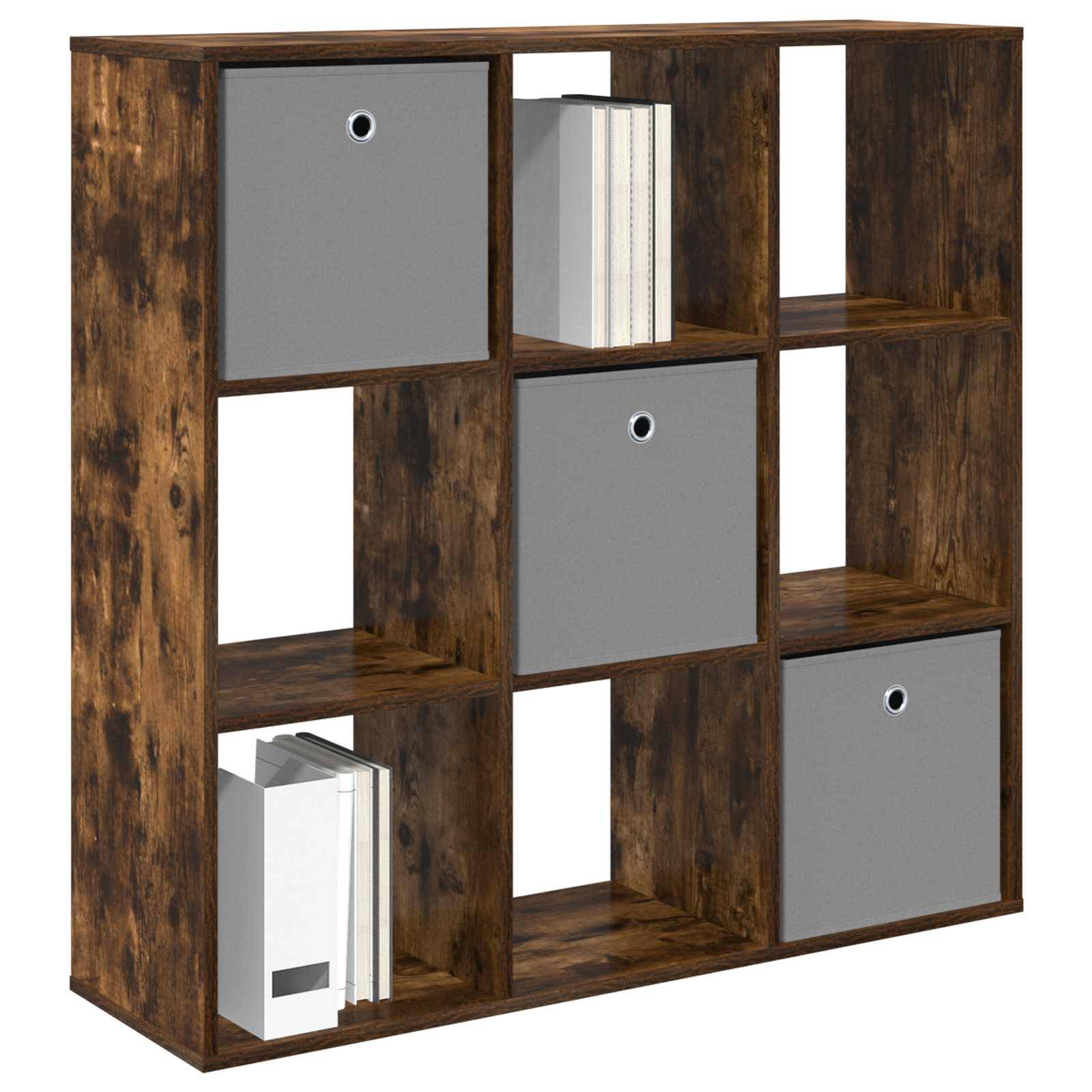 vidaXL Sideboard mit Schubladen Geräucherte Eiche 102 x 31 x 99,5 cm