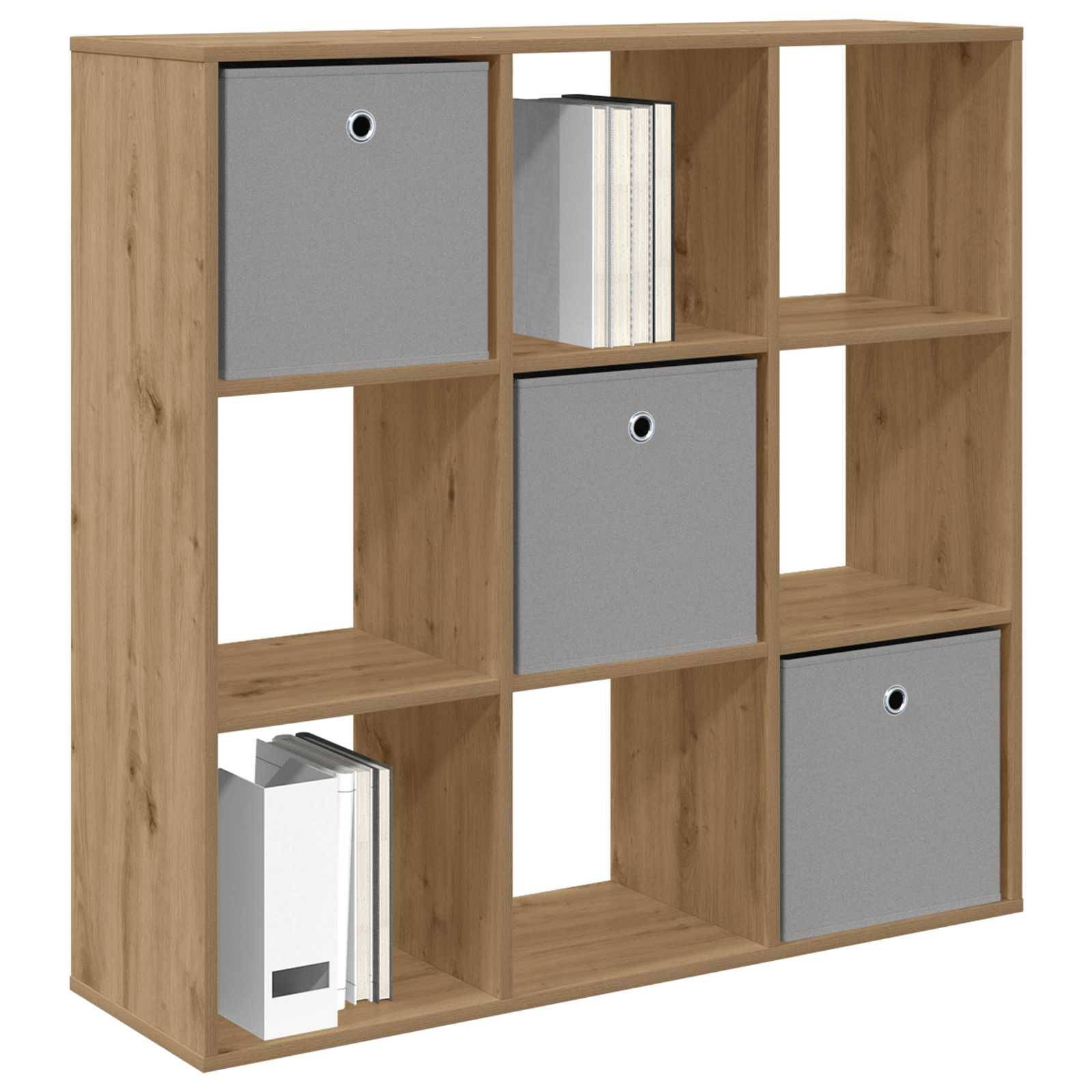 vidaXL Sideboard mit Schubladen Artisan-Eiche 102 x 31 x 99,5 cm