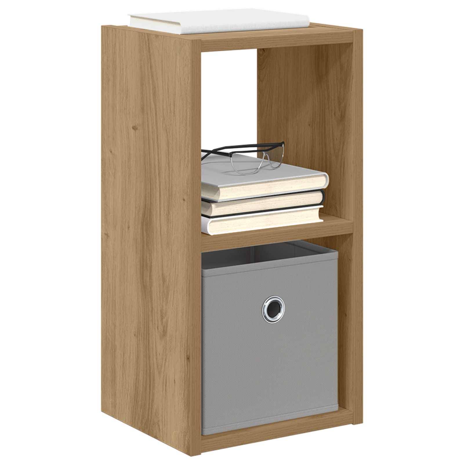 vidaXL Nachttisch Artisan-Eiche 25,5 x 22 x 49,5 cm Holzwerkstoff