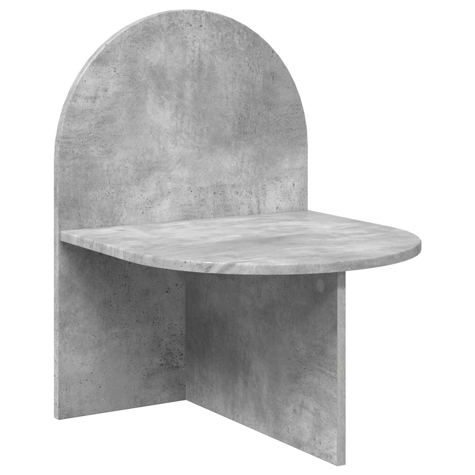 vidaXL Nachttisch 2 pcs Betongrau 48 x 49 x 65 cm Holzwerkstoff