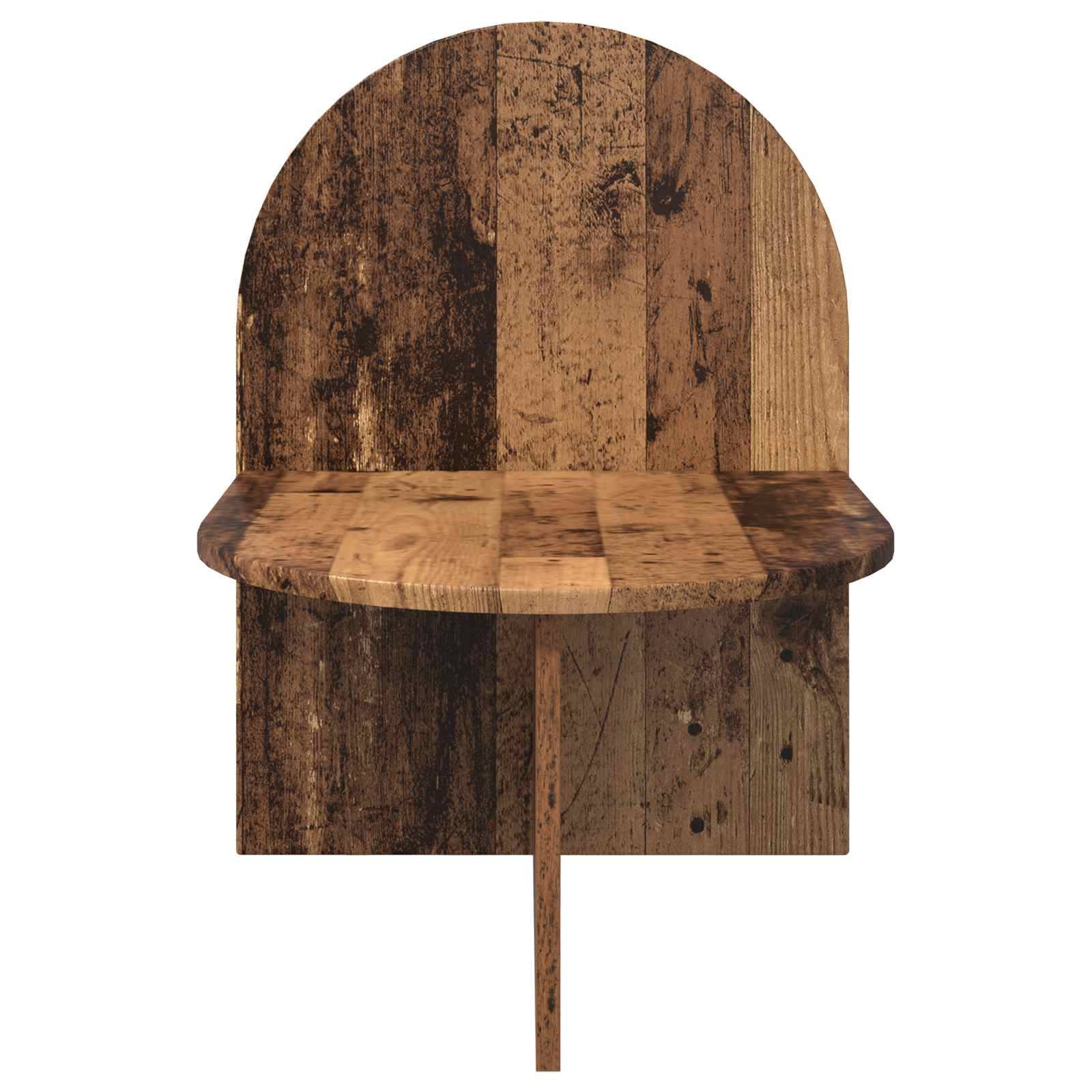 vidaXL Nachttisch Altholz 48 x 49 x 65 cm Holzwerkstoff