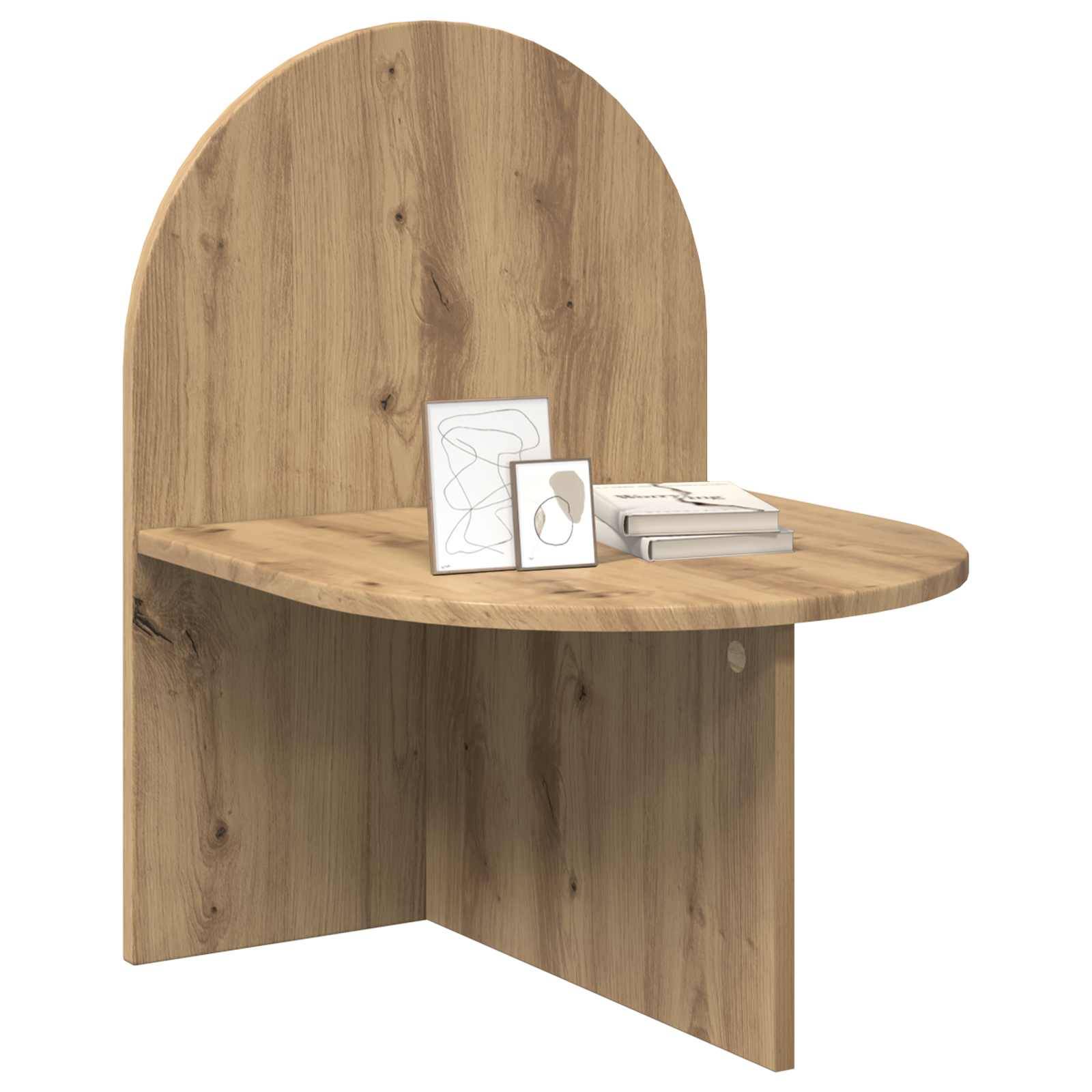 vidaXL Nachttisch Artisan-Eiche 48 x 49 x 65 cm Holzwerkstoff