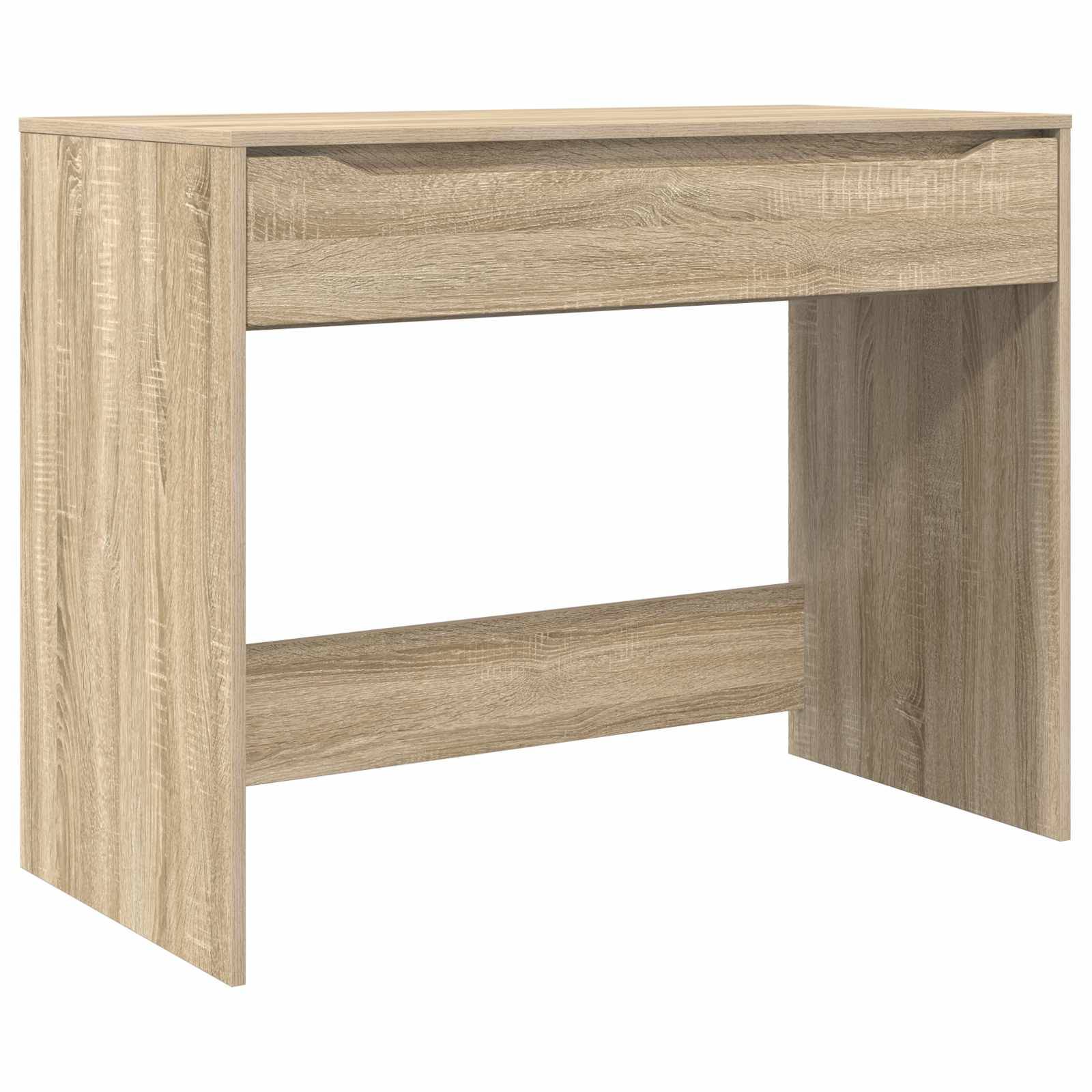 vidaXL Schreibtisch Sonoma-Eiche 100 x 50 x 78 cm Holzwerkstoff