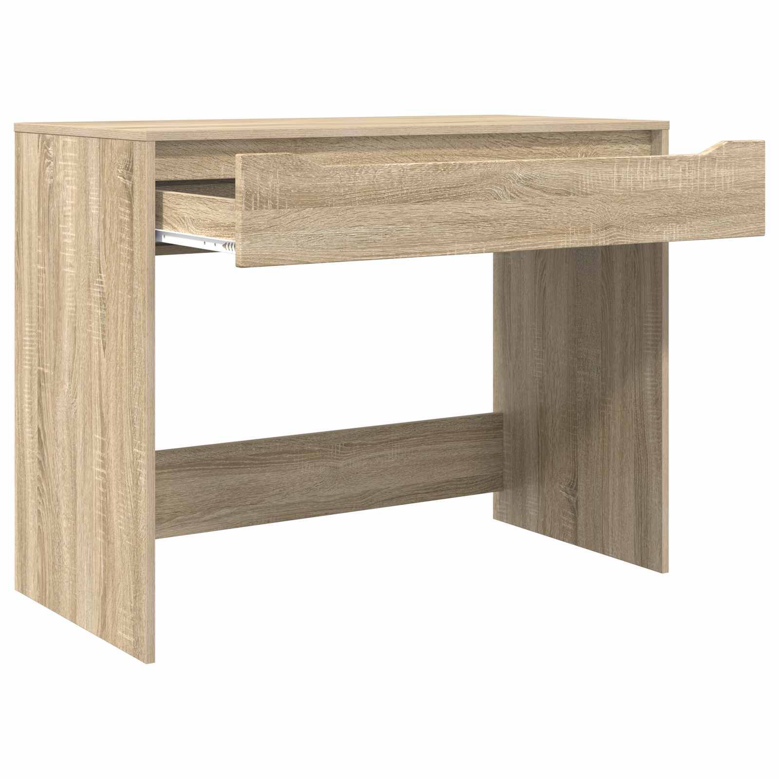 vidaXL Schreibtisch Sonoma-Eiche 100 x 50 x 78 cm Holzwerkstoff