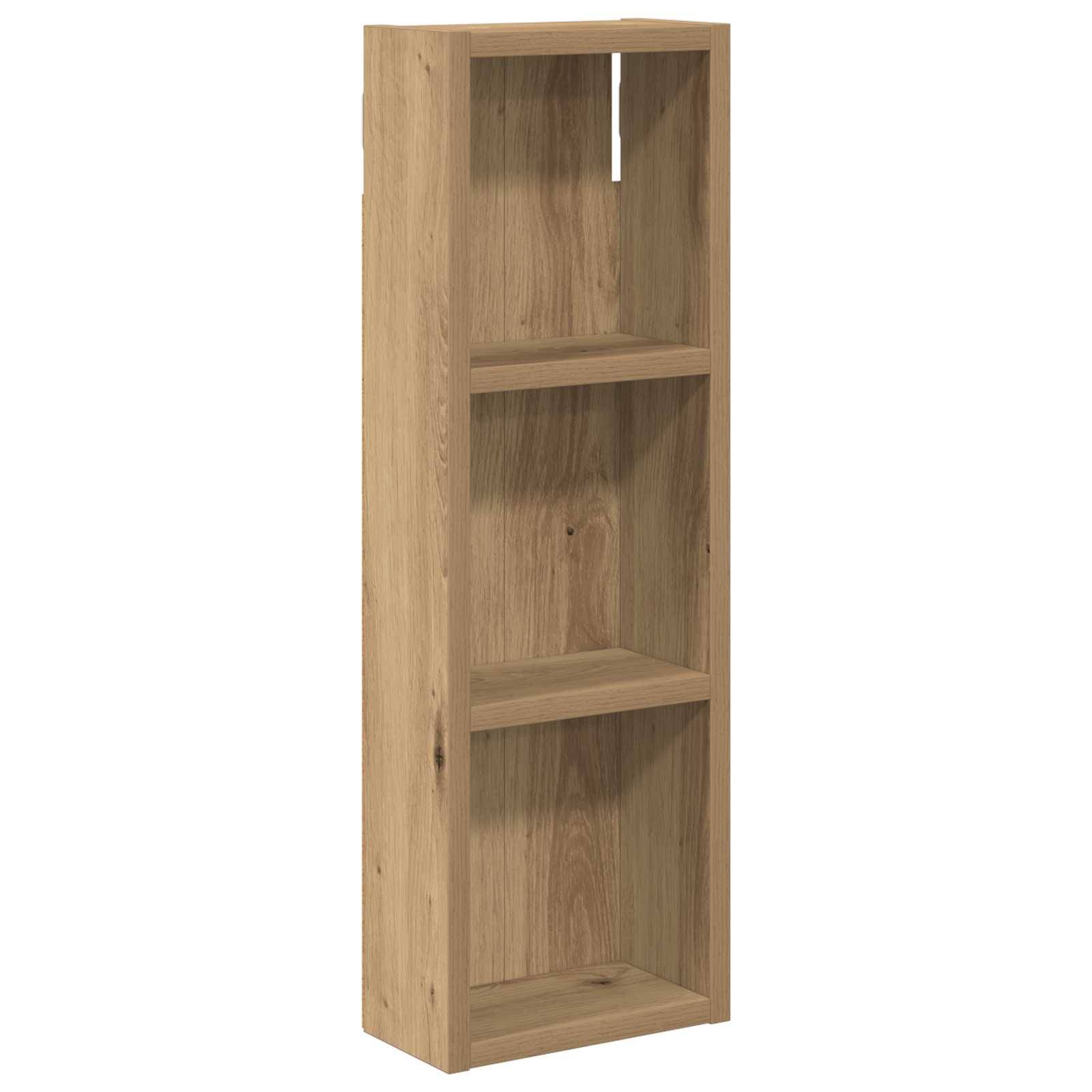 vidaXL Badezimmer-Wandschrank Kunsthandwerk Eiche 20 x 10 x 60,5 cm
