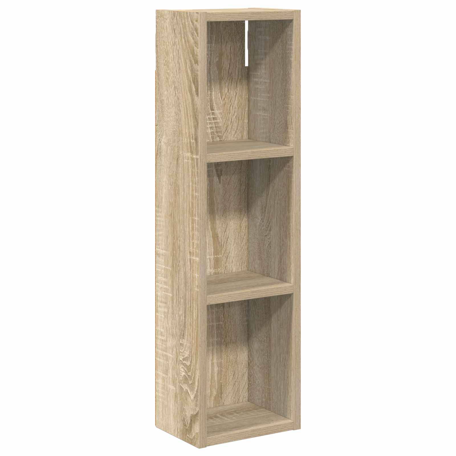vidaXL Badezimmer-Wandschrank mit Regal Sonoma-Eiche 20 x 14 x 70 cm