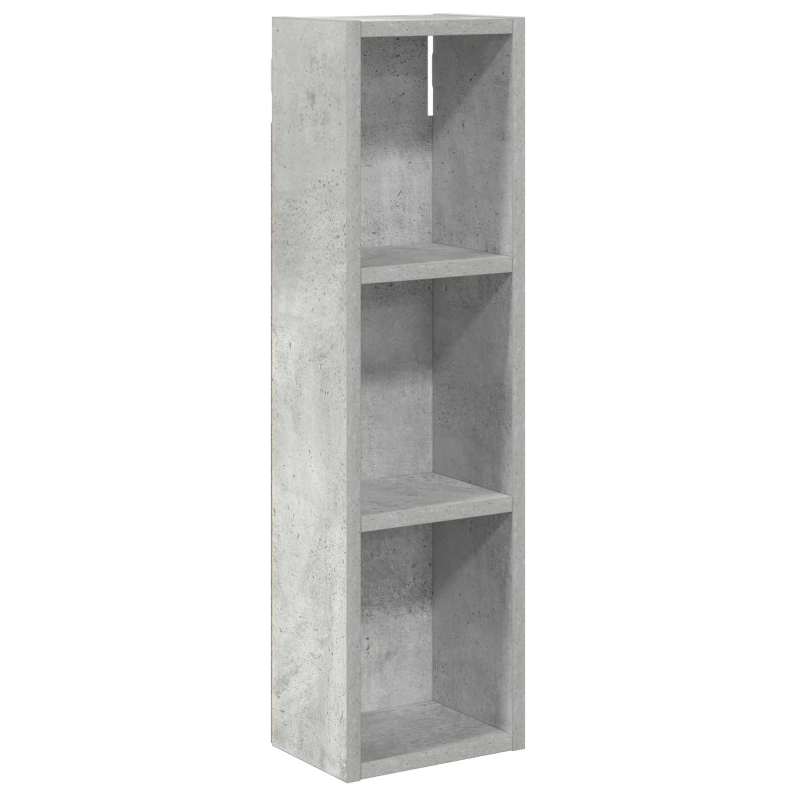 vidaXL Badezimmer-Wandschrank Betongrau 20 x 14 x 70 cm Holzwerkstoff