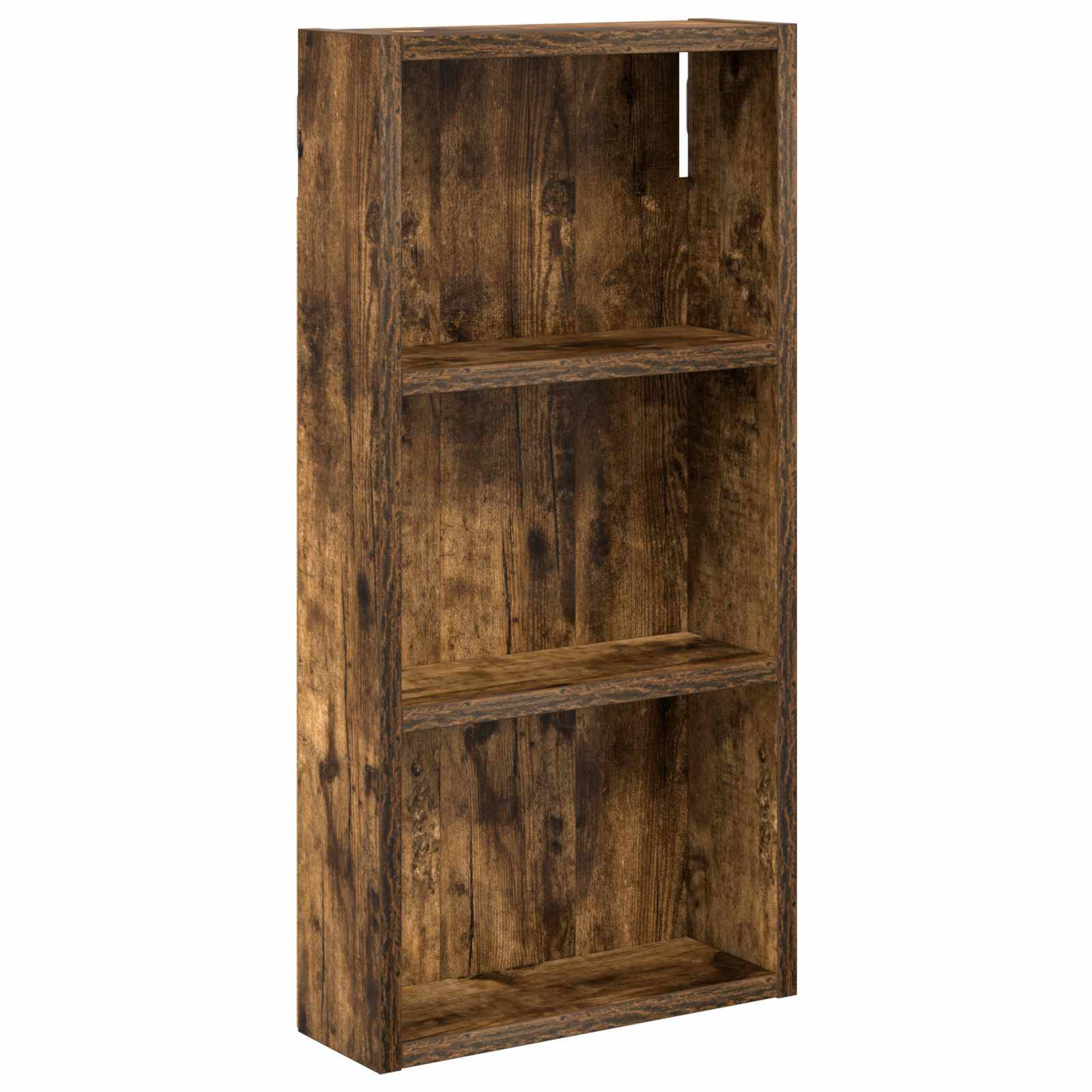 vidaXL Badezimmer-Wandschrank Geräucherte Eiche 30 x 10 x 60,5 cm